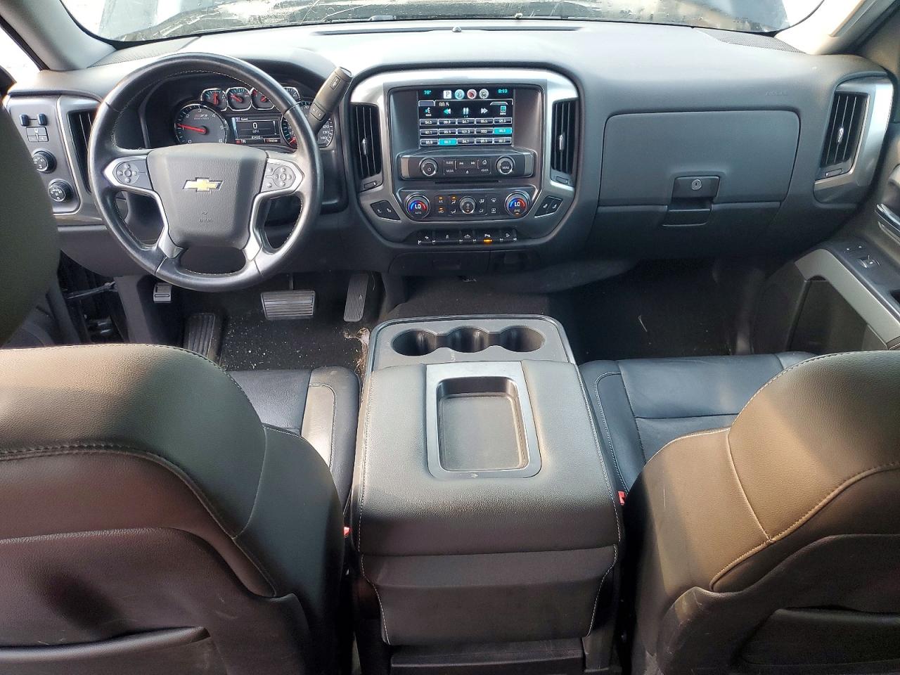 2014 Chevrolet Silverado K1500 Lt Black vin: 3GCUKREC1EG565184