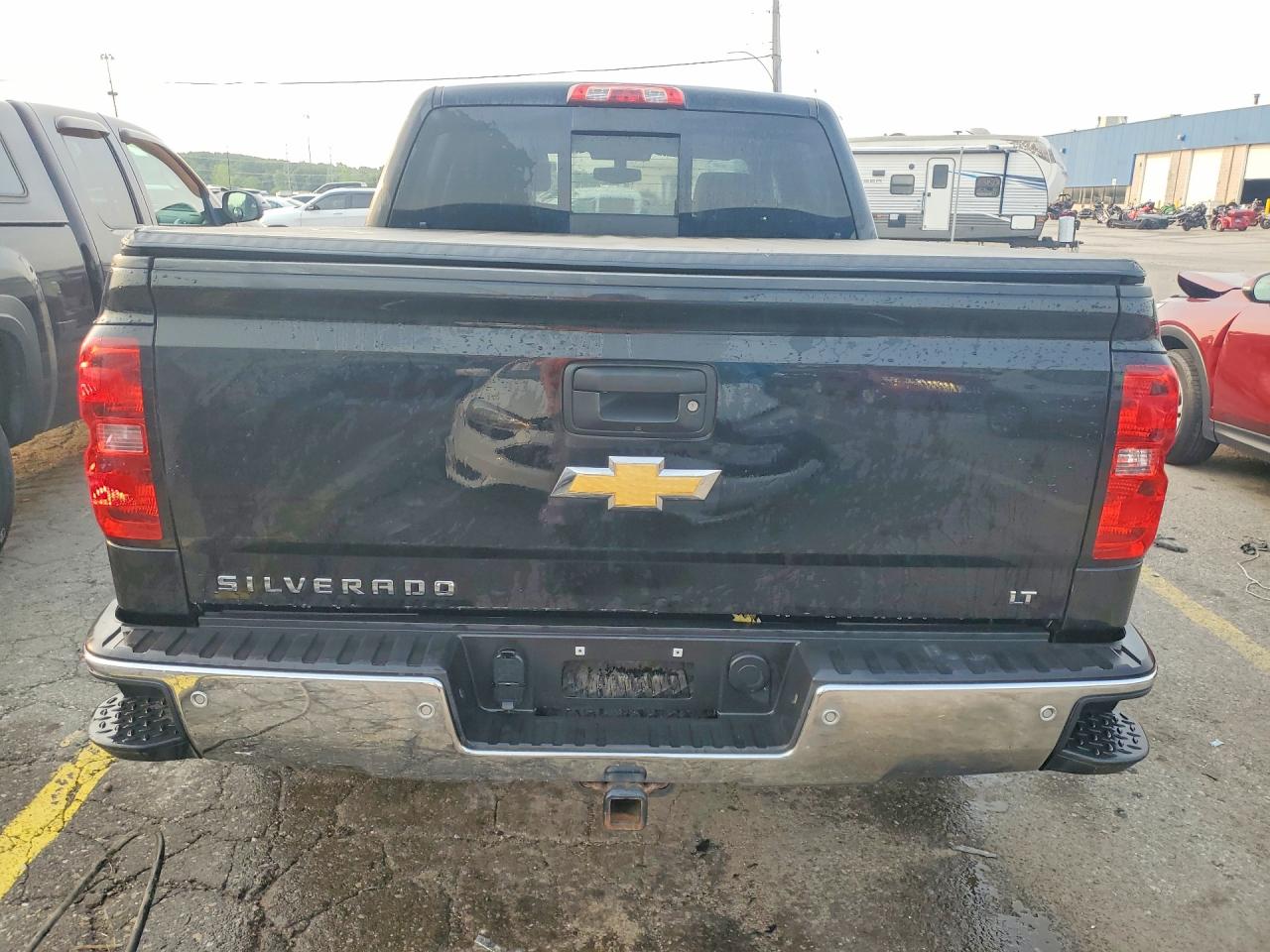2014 Chevrolet Silverado K1500 Lt Black vin: 3GCUKREC1EG565184