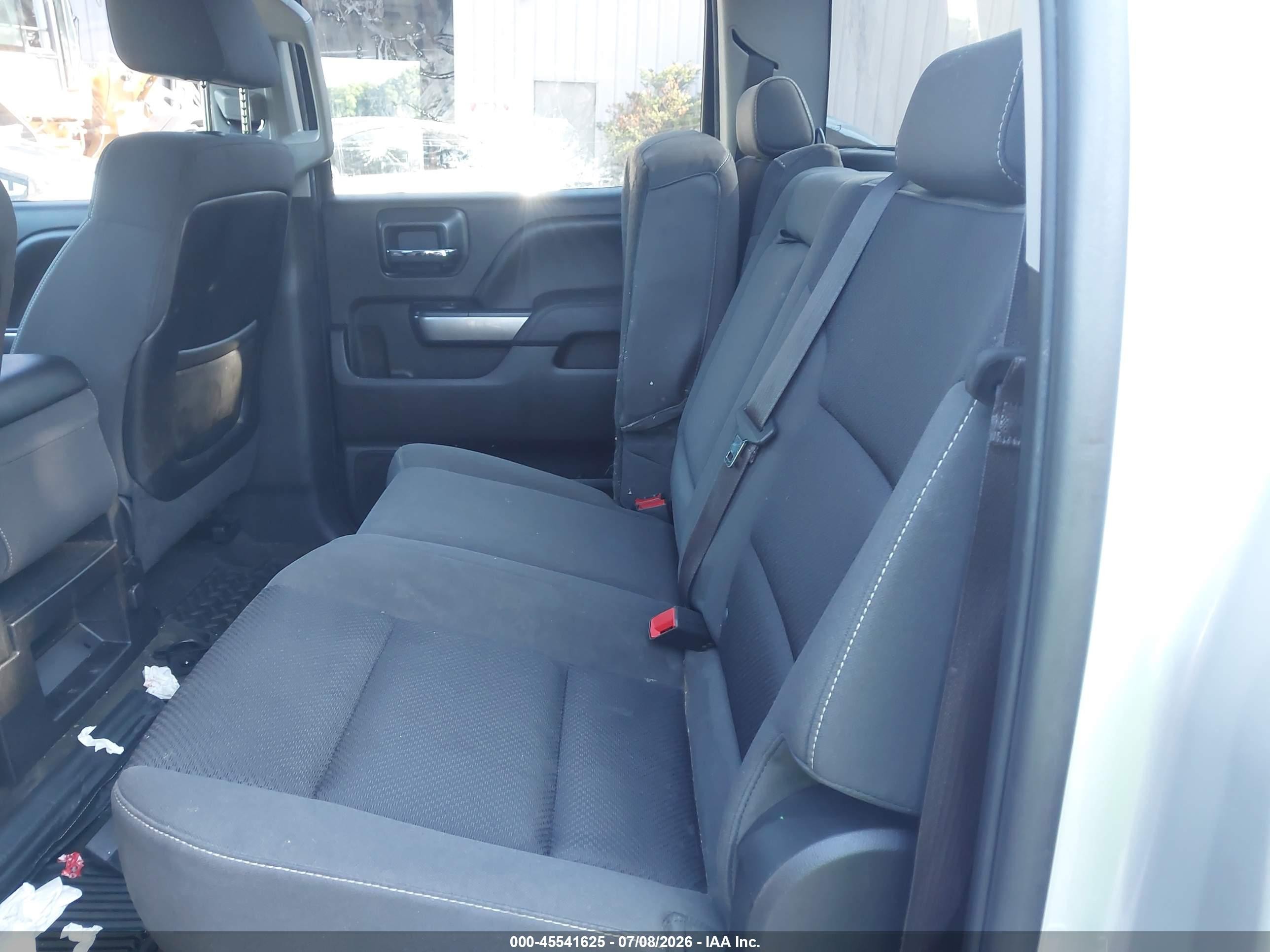 2015 Chevrolet Silverado 1500 Lt Silver vin: 3GCUKREC1FG117190