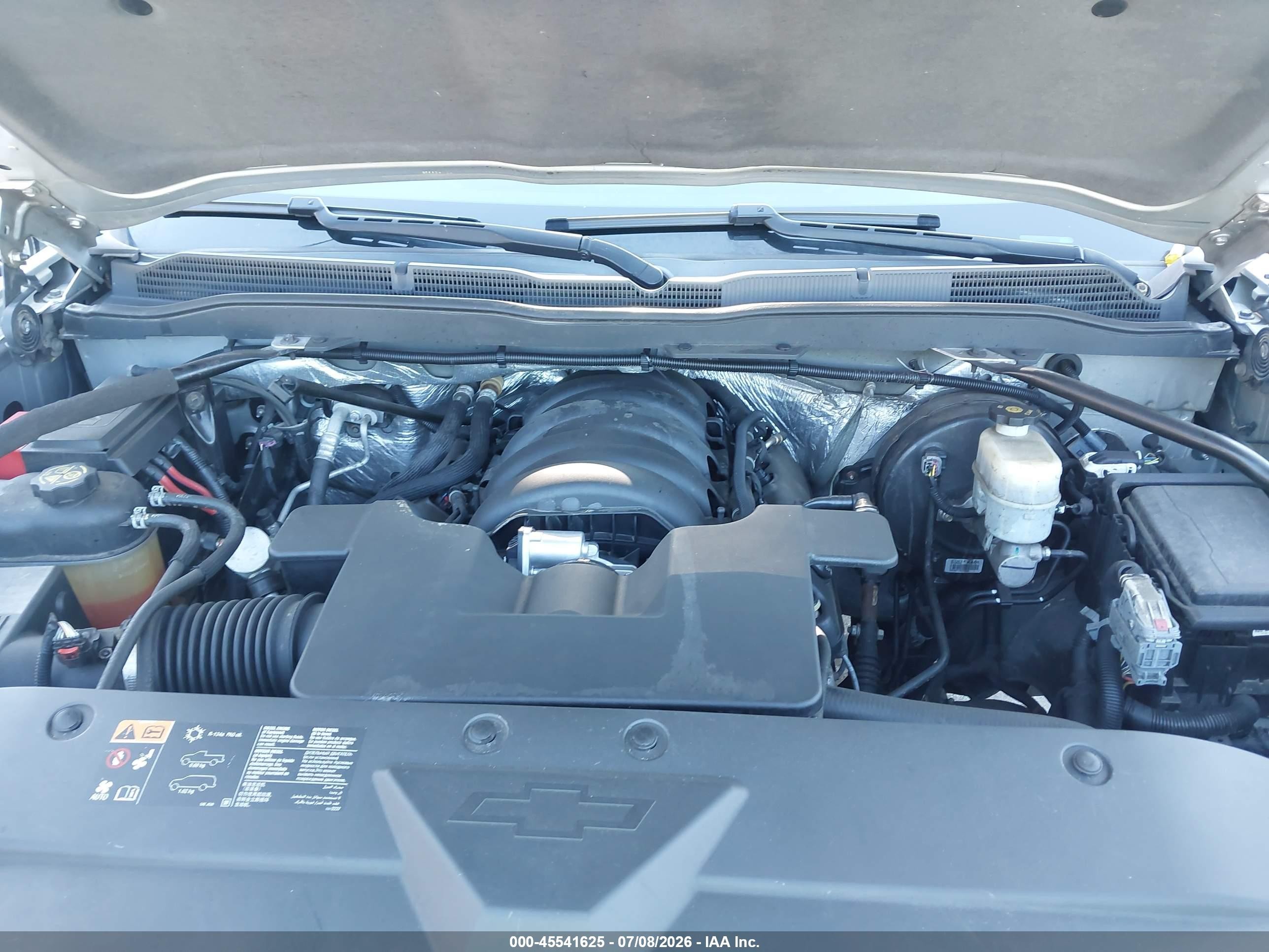 2015 Chevrolet Silverado 1500 Lt Silver vin: 3GCUKREC1FG117190