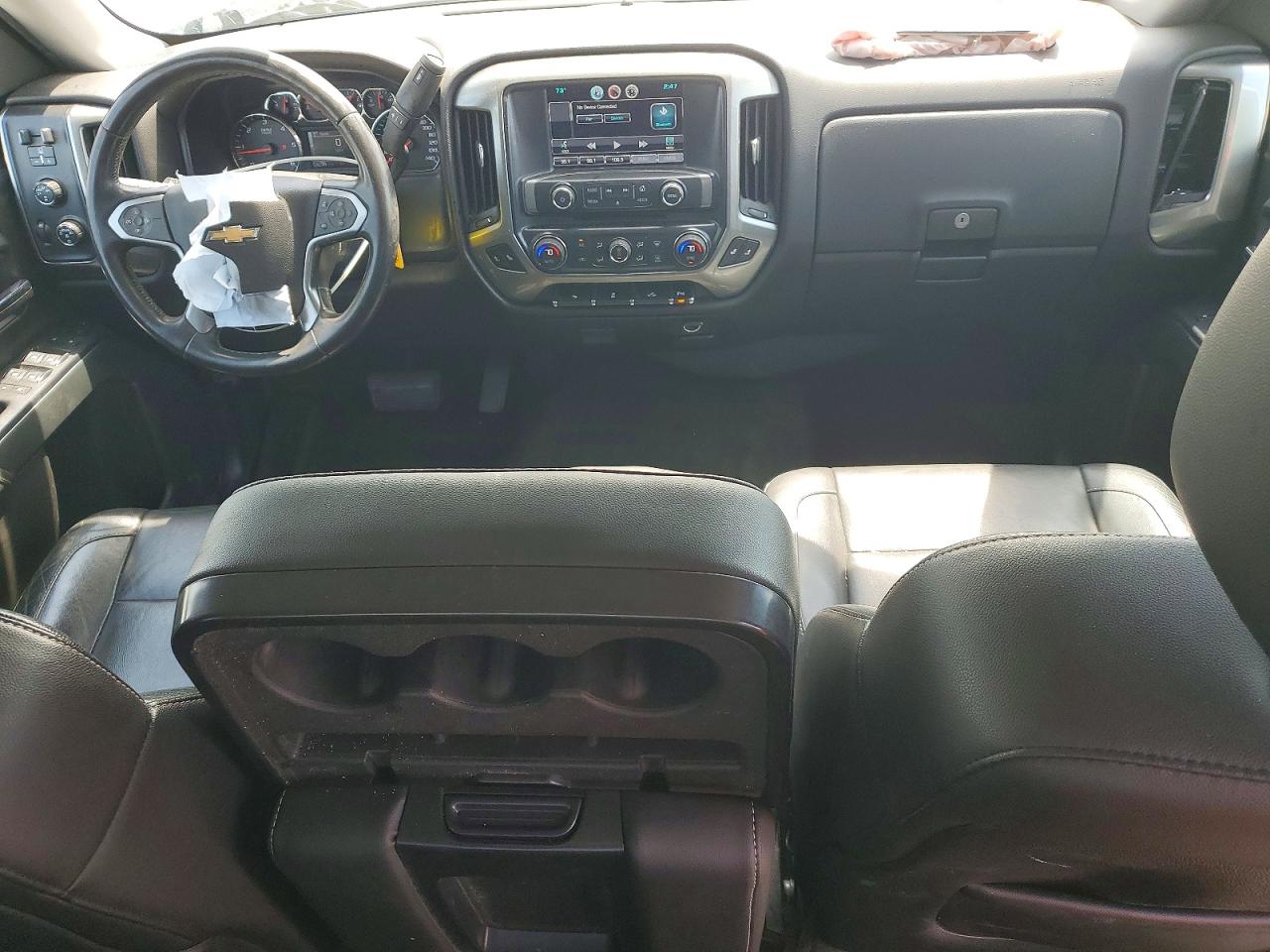 2015 Chevrolet Silverado K1500 Lt Silver vin: 3GCUKREC1FG198059