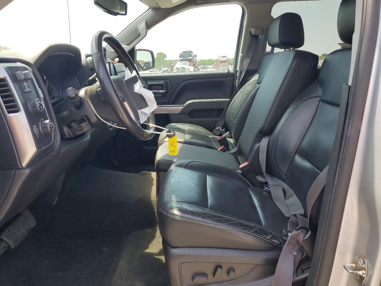 2015 Chevrolet Silverado K1500 Lt Silver vin: 3GCUKREC1FG198059