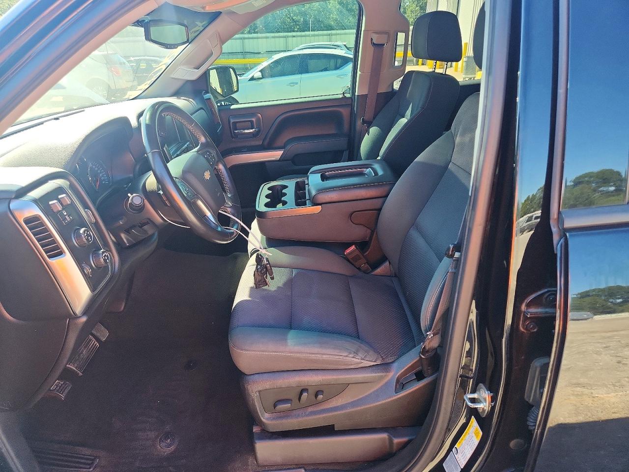 2015 Chevrolet Silverado K1500 Lt Black vin: 3GCUKREC1FG214129