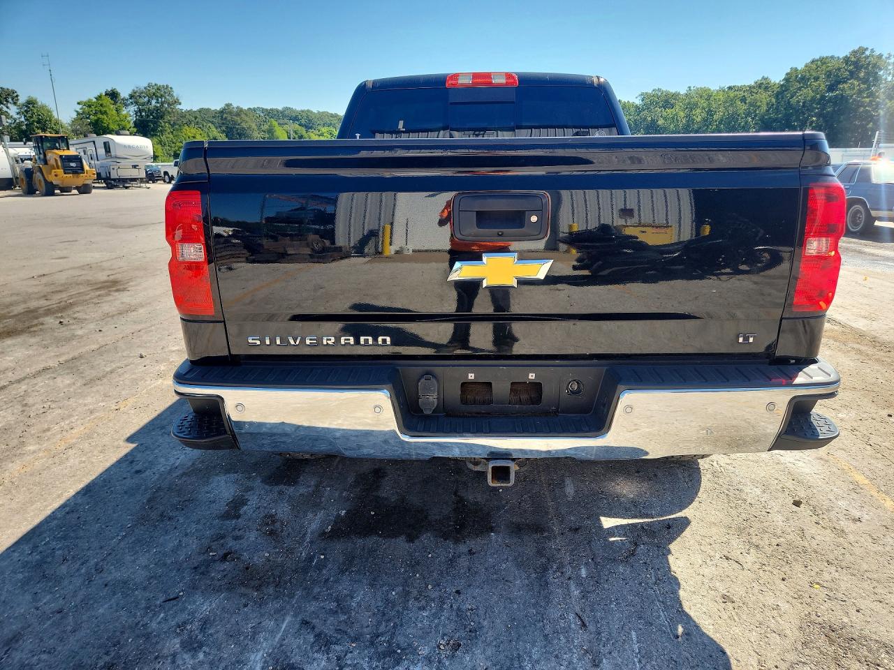 2015 Chevrolet Silverado K1500 Lt Black vin: 3GCUKREC1FG214129