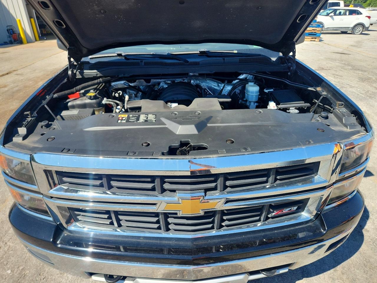 2015 Chevrolet Silverado K1500 Lt Black vin: 3GCUKREC1FG214129