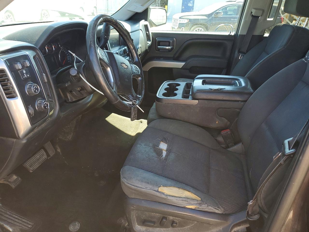 2015 Chevrolet Silverado K1500 Lt Black vin: 3GCUKREC1FG238768