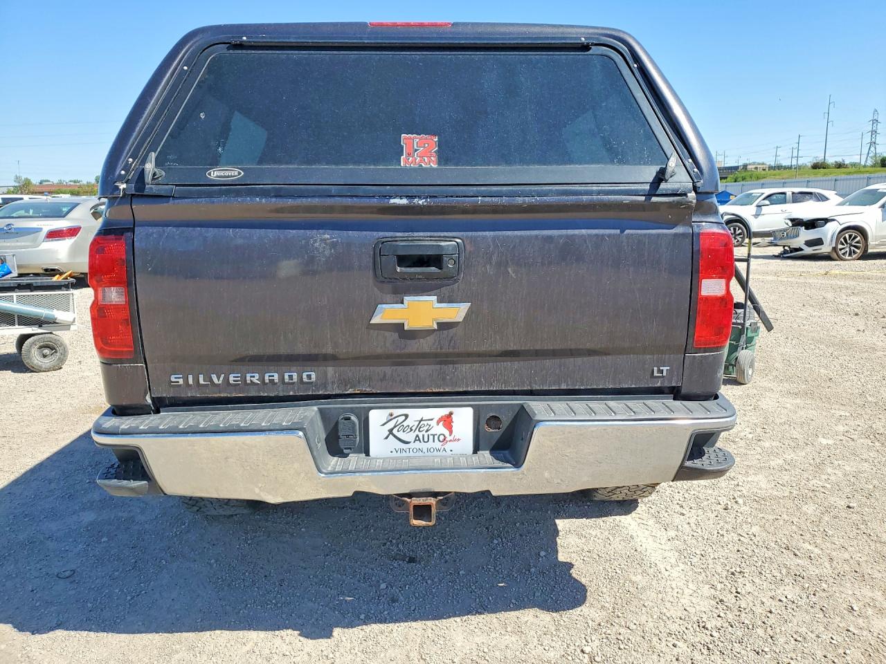 2015 Chevrolet Silverado K1500 Lt Black vin: 3GCUKREC1FG238768