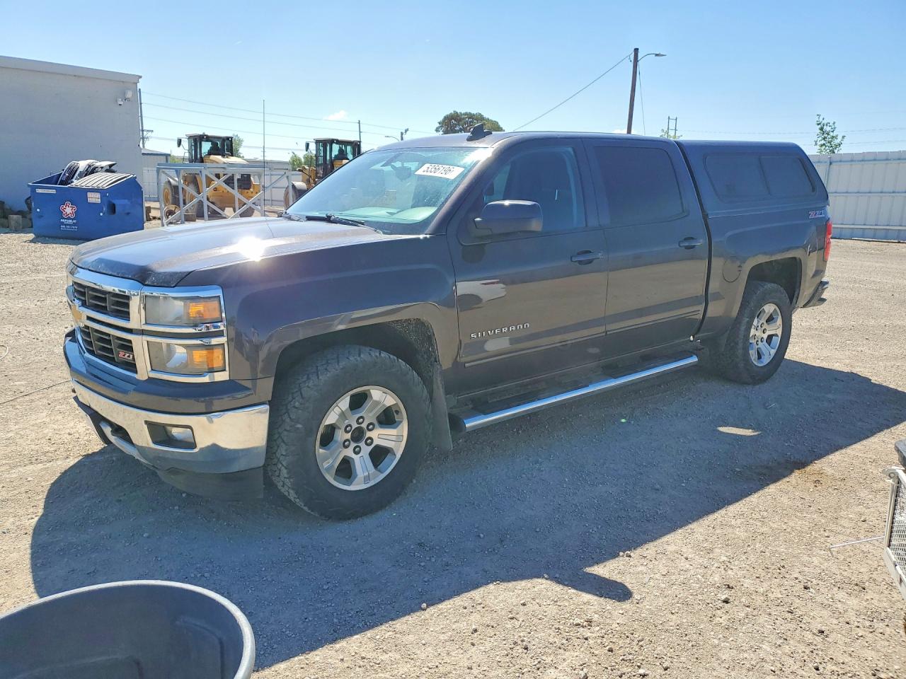 2015 Chevrolet Silverado K1500 Lt Black vin: 3GCUKREC1FG238768