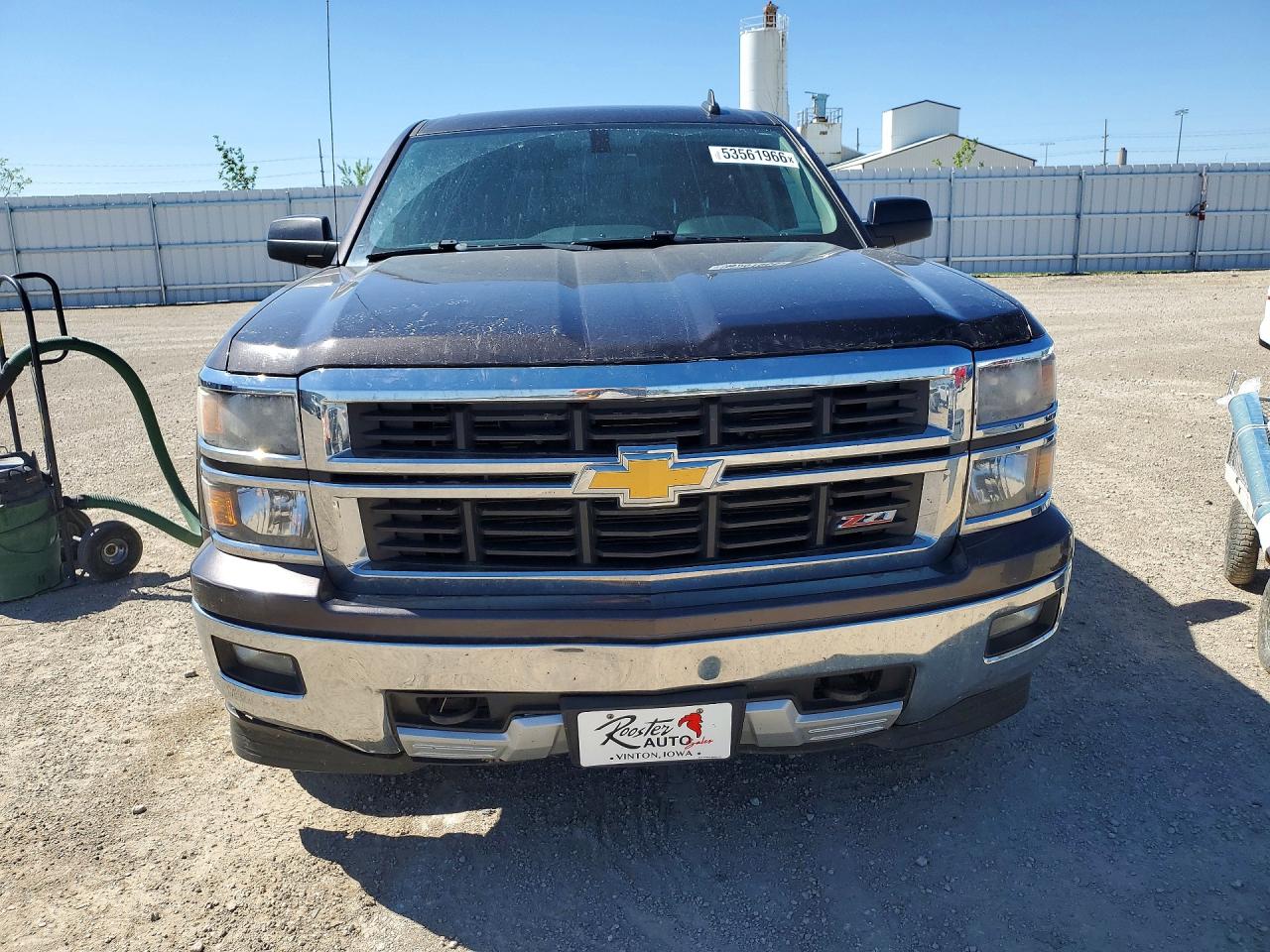 2015 Chevrolet Silverado K1500 Lt Black vin: 3GCUKREC1FG238768