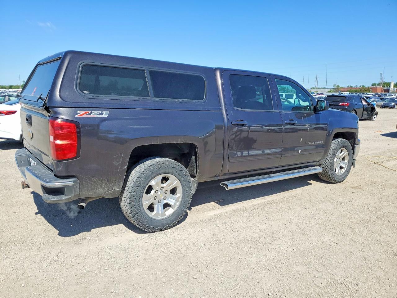 2015 Chevrolet Silverado K1500 Lt Black vin: 3GCUKREC1FG238768
