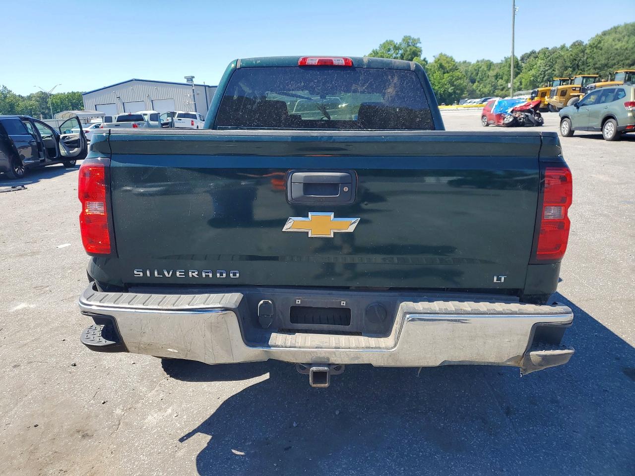 2015 Chevrolet Silverado K1500 Lt Green vin: 3GCUKREC1FG264061