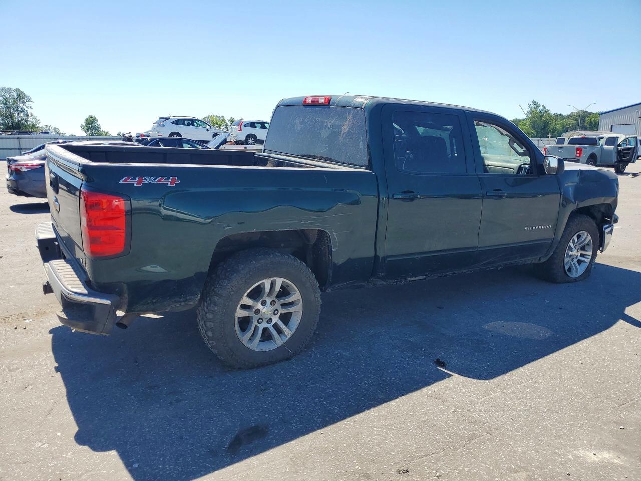 2015 Chevrolet Silverado K1500 Lt Green vin: 3GCUKREC1FG264061
