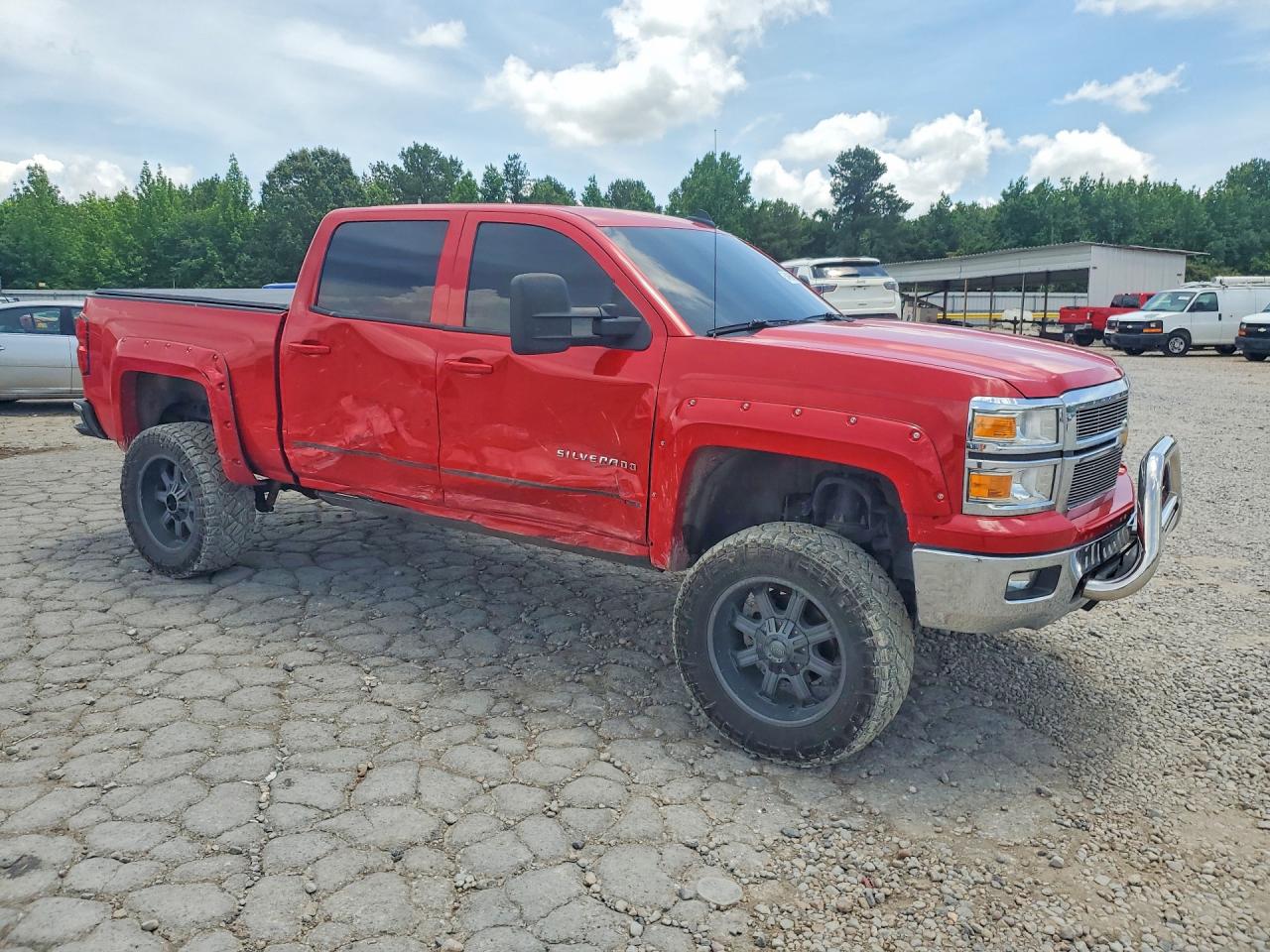 2015 Chevrolet Silverado K1500 Lt Red vin: 3GCUKREC1FG283130