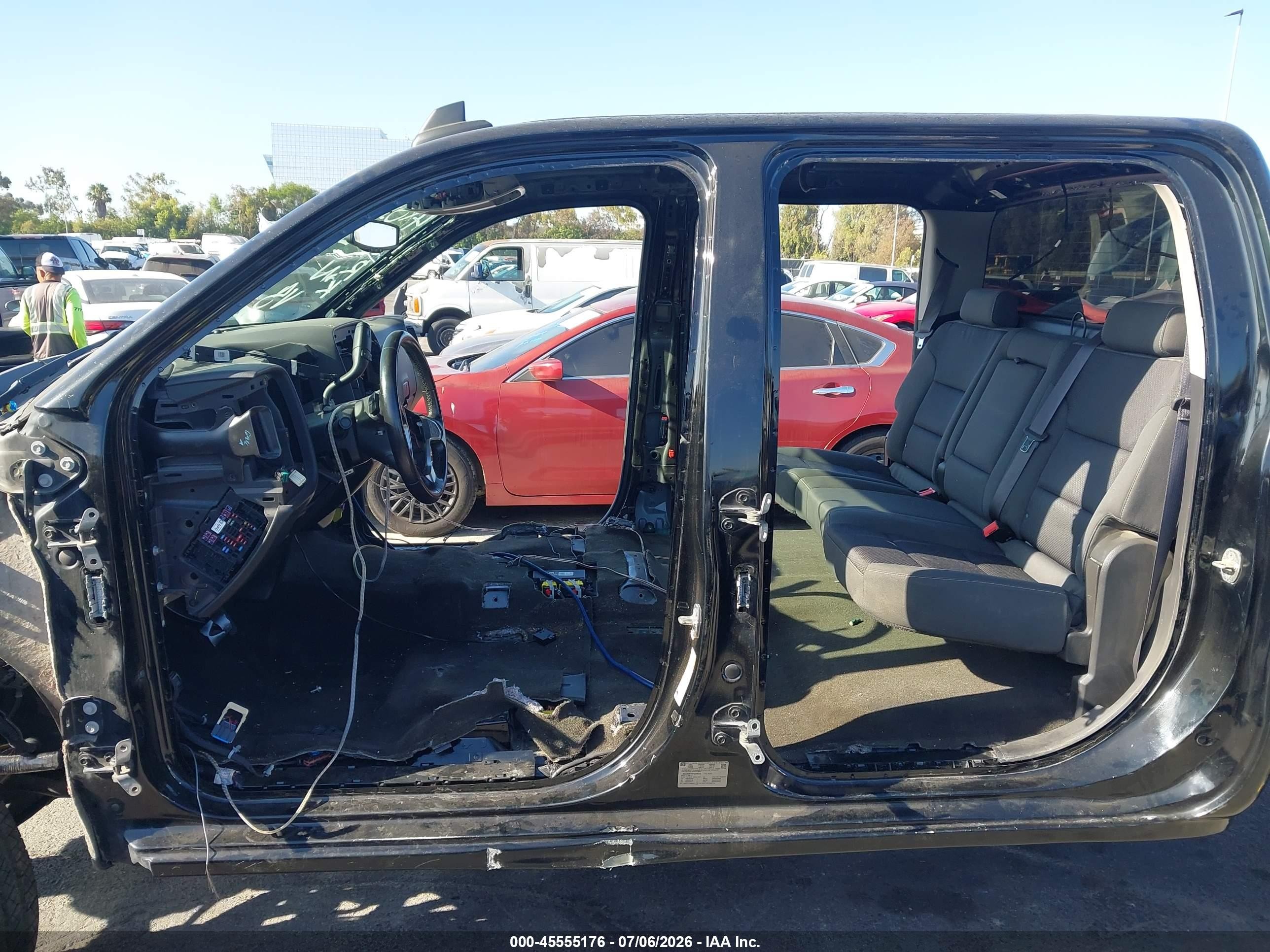 2015 Chevrolet Silverado 1500 Lt Black vin: 3GCUKREC1FG378514