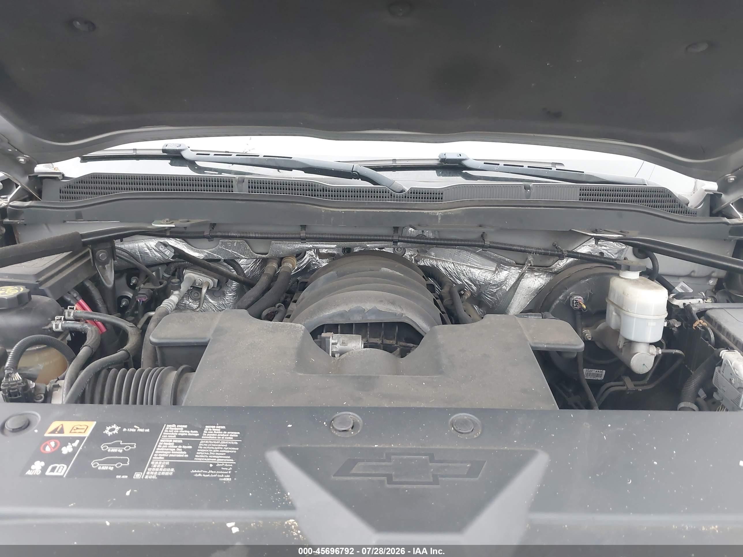 2015 Chevrolet Silverado 1500 Lt Gray vin: 3GCUKREC1FG398200