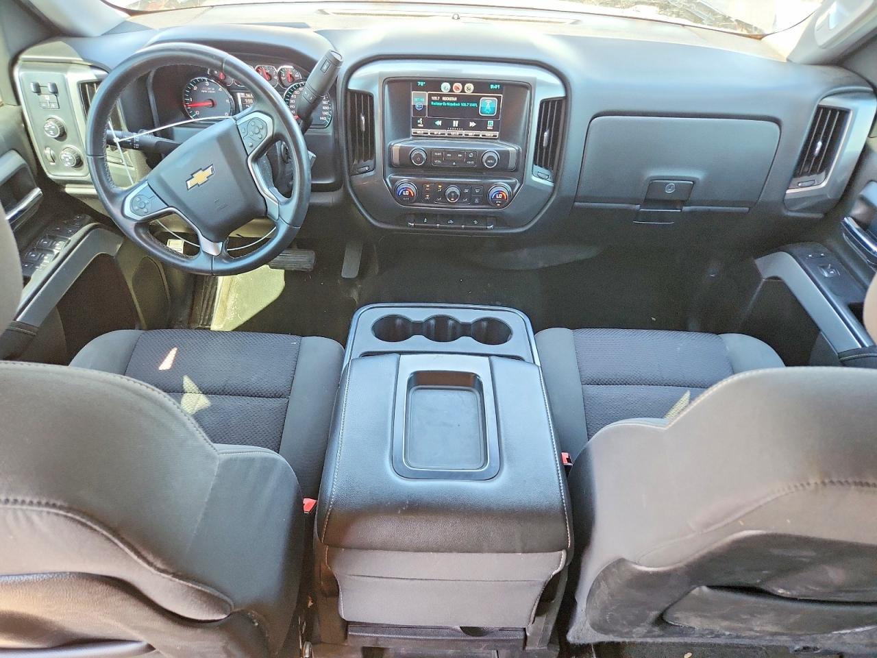 2015 Chevrolet Silverado K1500 Lt Gray vin: 3GCUKREC1FG430143