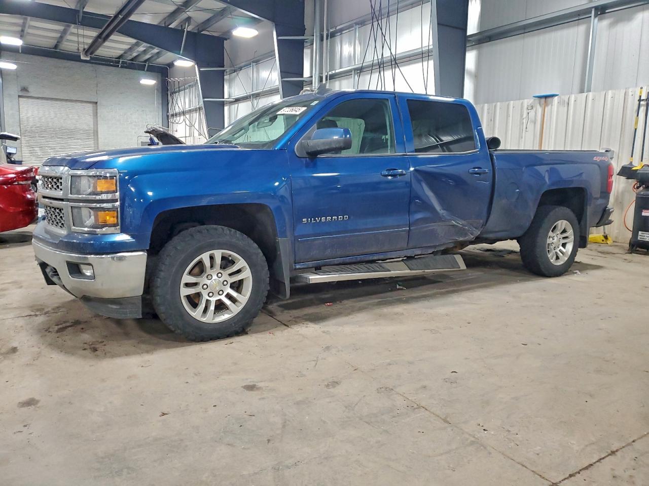 2015 Chevrolet Silverado K1500 Lt Blue vin: 3GCUKREC1FG475678