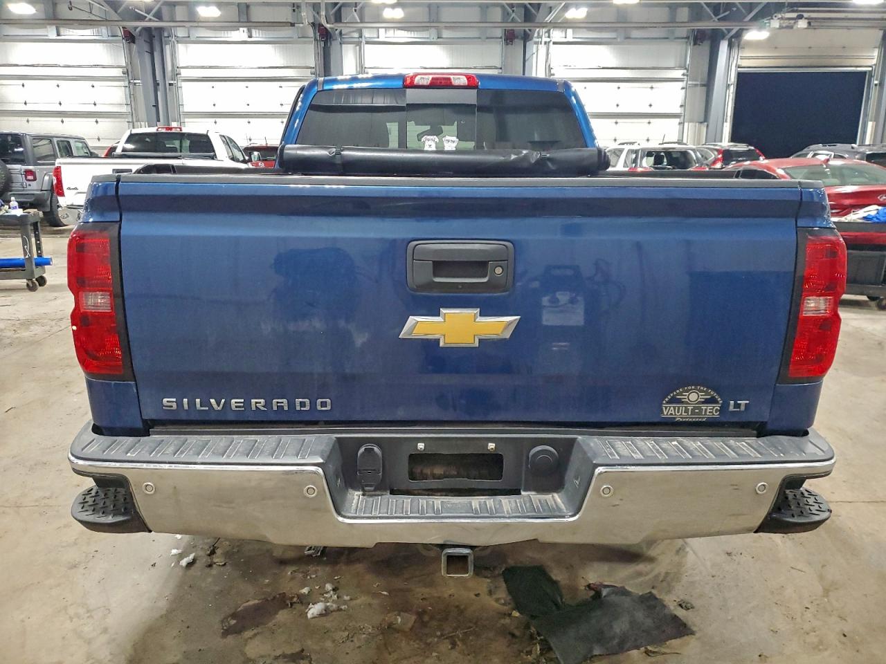 2015 Chevrolet Silverado K1500 Lt Blue vin: 3GCUKREC1FG475678