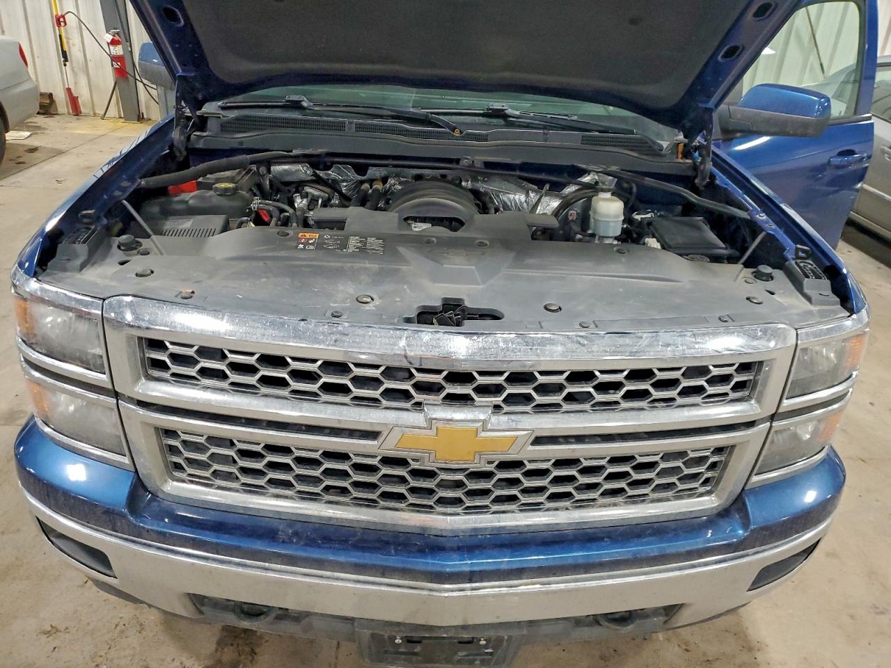 2015 Chevrolet Silverado K1500 Lt Blue vin: 3GCUKREC1FG475678