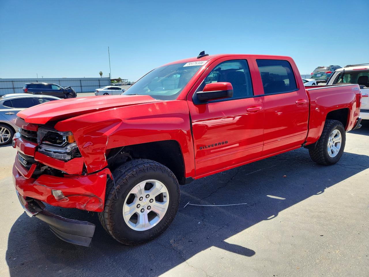 2016 Chevrolet Silverado K1500 Lt Red vin: 3GCUKREC1GG220868