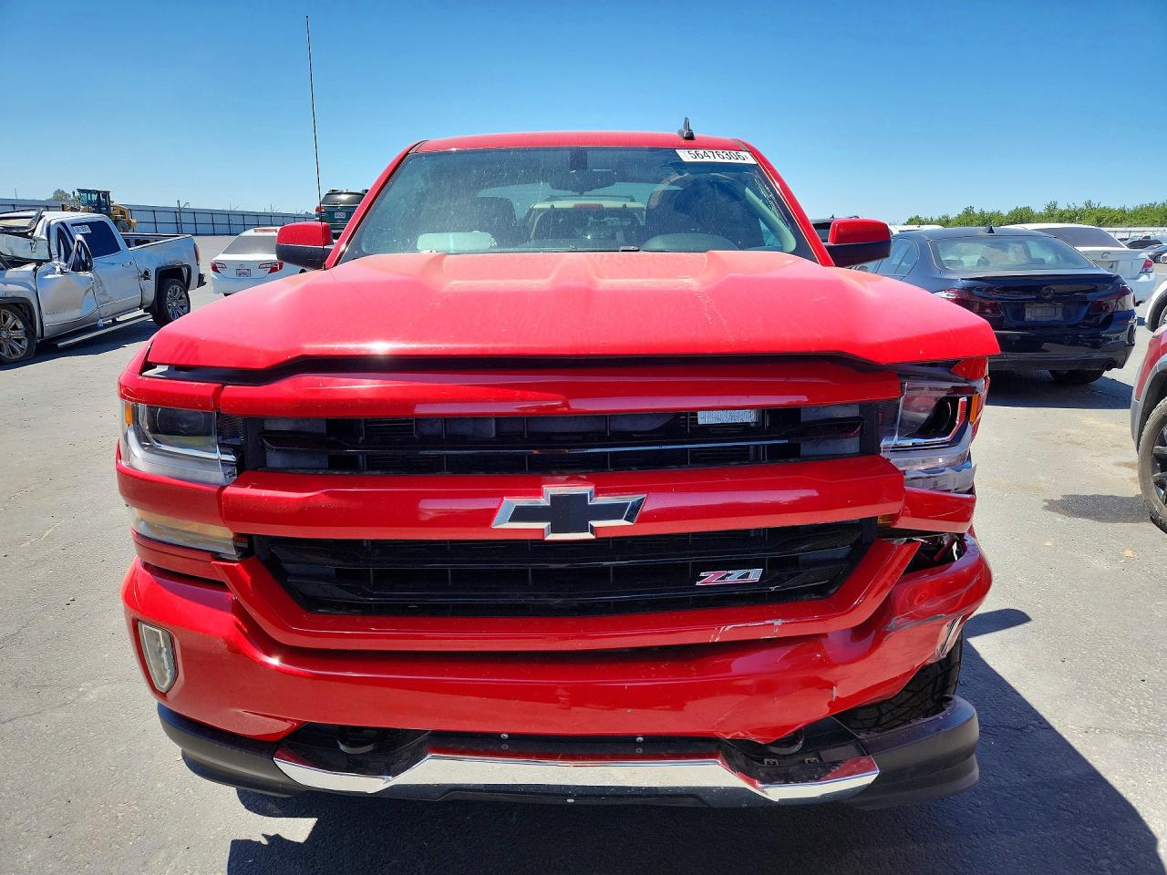 2016 Chevrolet Silverado K1500 Lt Red vin: 3GCUKREC1GG220868