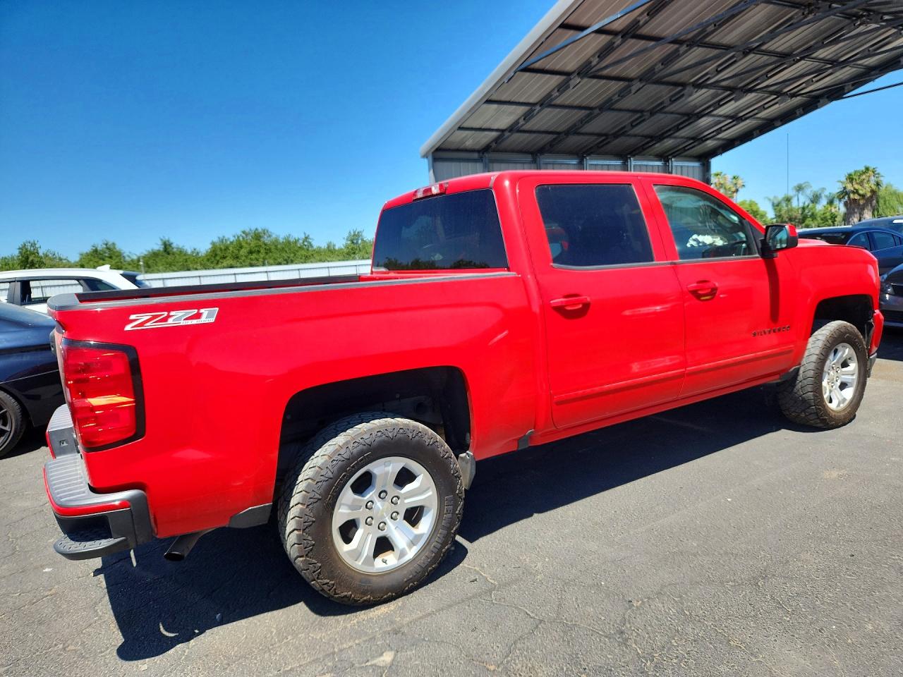 2016 Chevrolet Silverado K1500 Lt Red vin: 3GCUKREC1GG220868