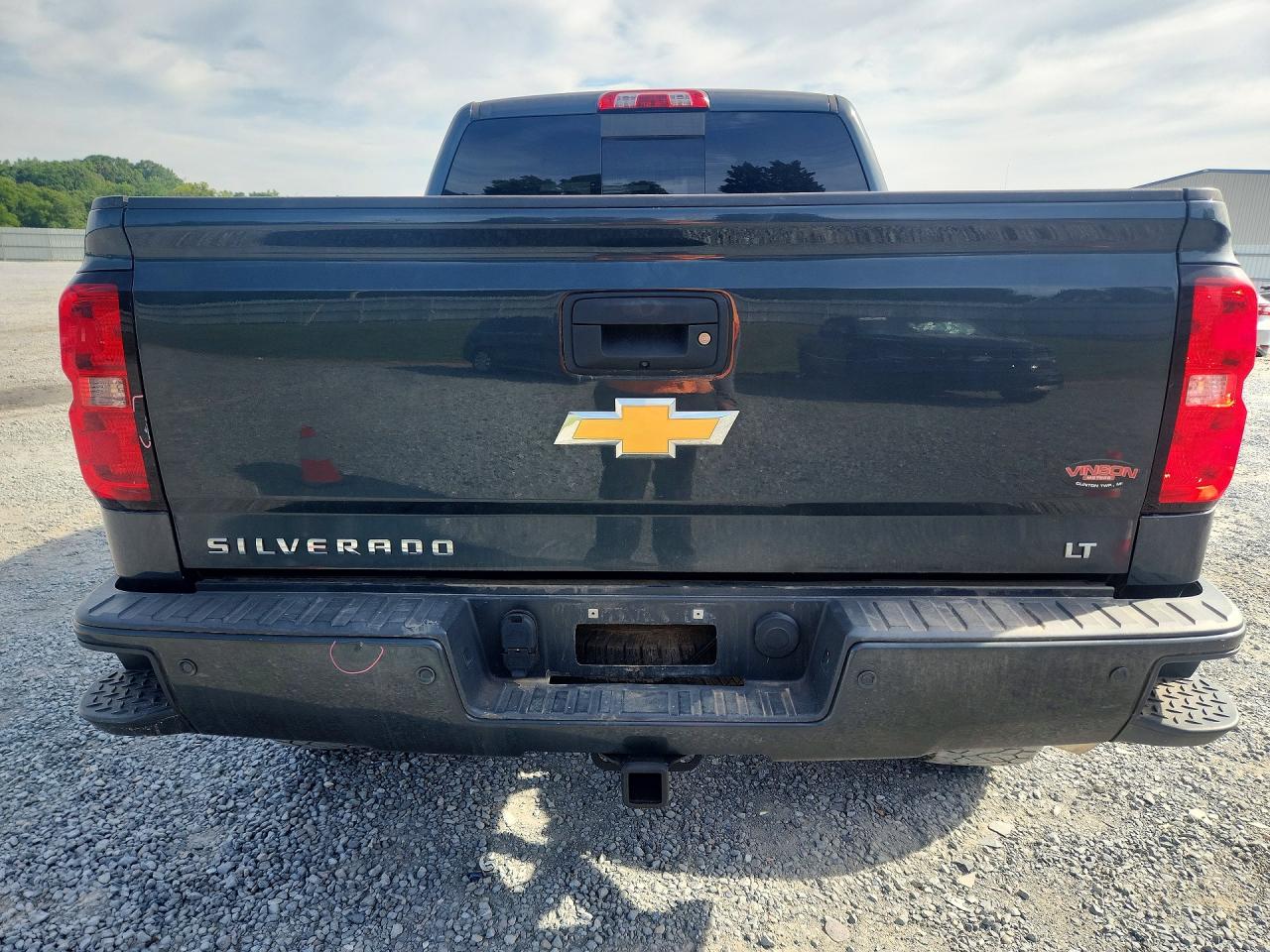 2018 Chevrolet Silverado K1500 Lt Серый vin: 3GCUKREC1JG506937