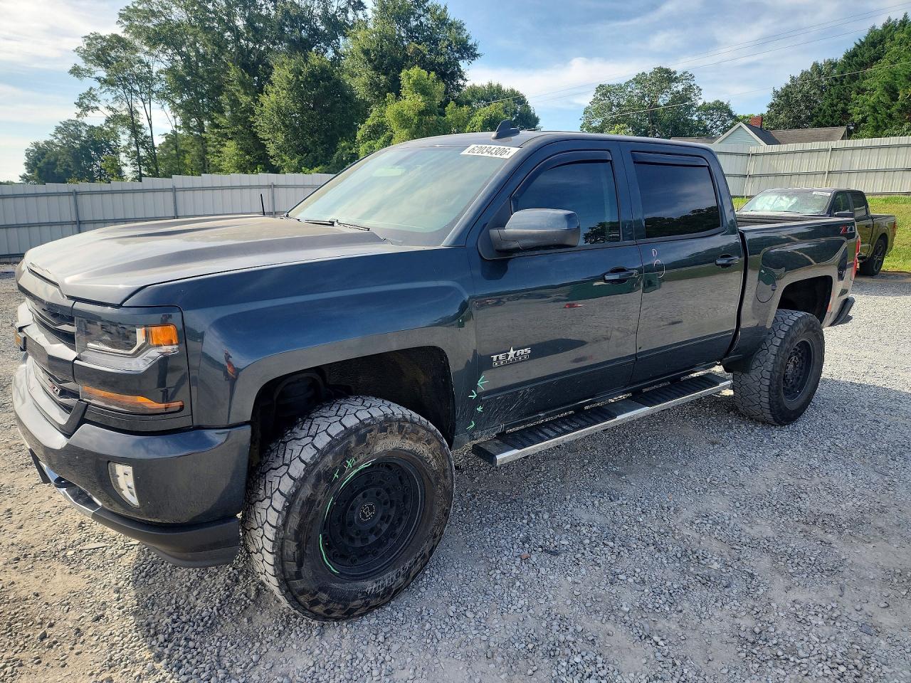 2018 Chevrolet Silverado K1500 Lt Gray vin: 3GCUKREC1JG506937