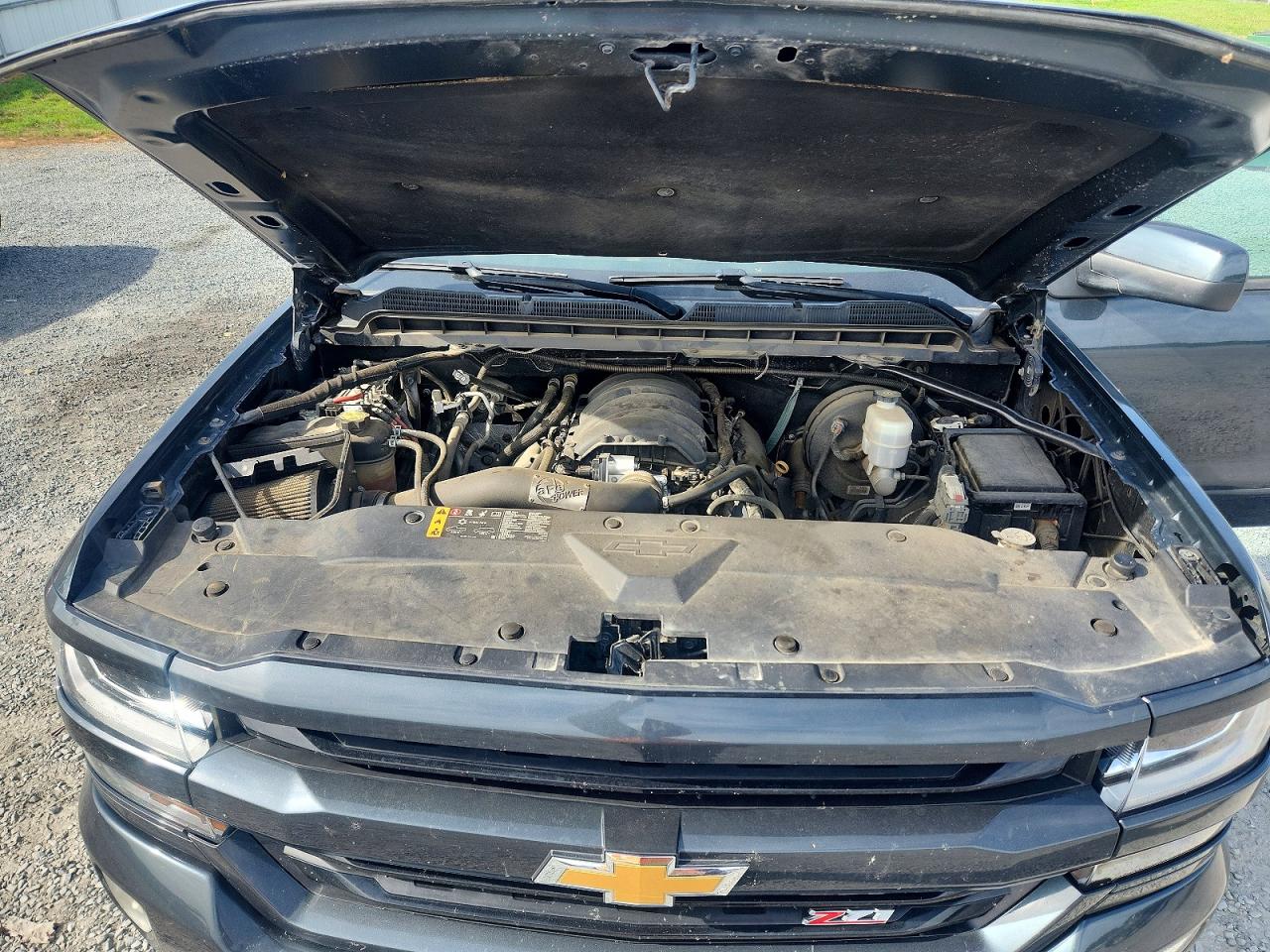2018 Chevrolet Silverado K1500 Lt Серый vin: 3GCUKREC1JG506937