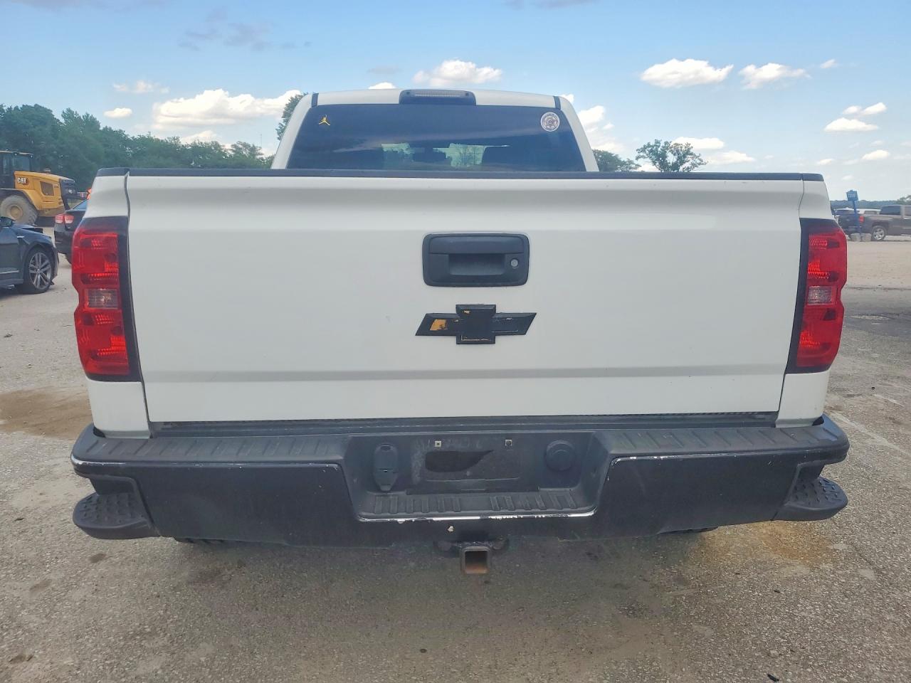 2014 Chevrolet Silverado K1500 Lt White vin: 3GCUKREC2EG103460