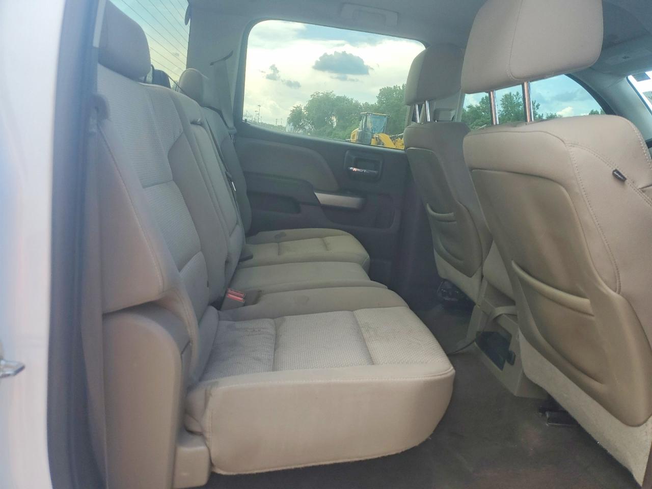 2014 Chevrolet Silverado K1500 Lt White vin: 3GCUKREC2EG103460