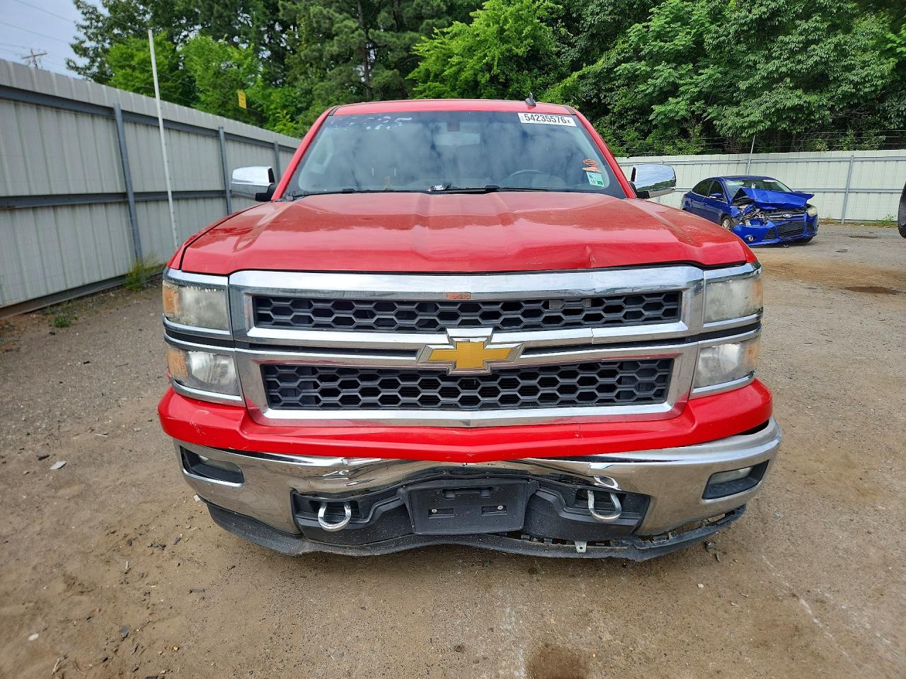 2014 Chevrolet Silverado K1500 Lt Red vin: 3GCUKREC2EG162444