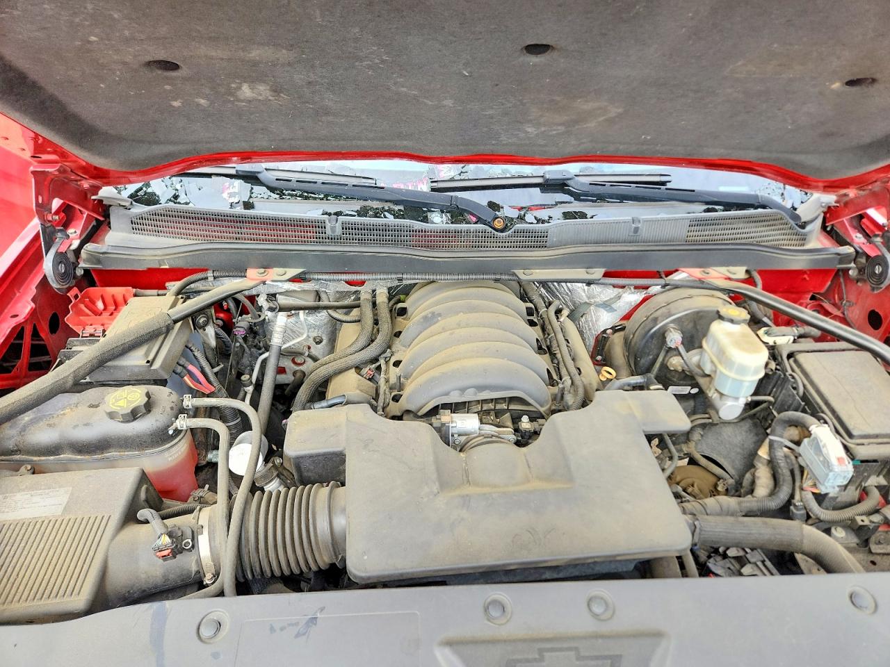 2014 Chevrolet Silverado K1500 Lt Red vin: 3GCUKREC2EG162444