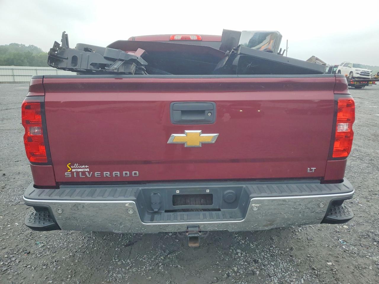 2014 Chevrolet Silverado K1500 Lt Burgundy vin: 3GCUKREC2EG166087