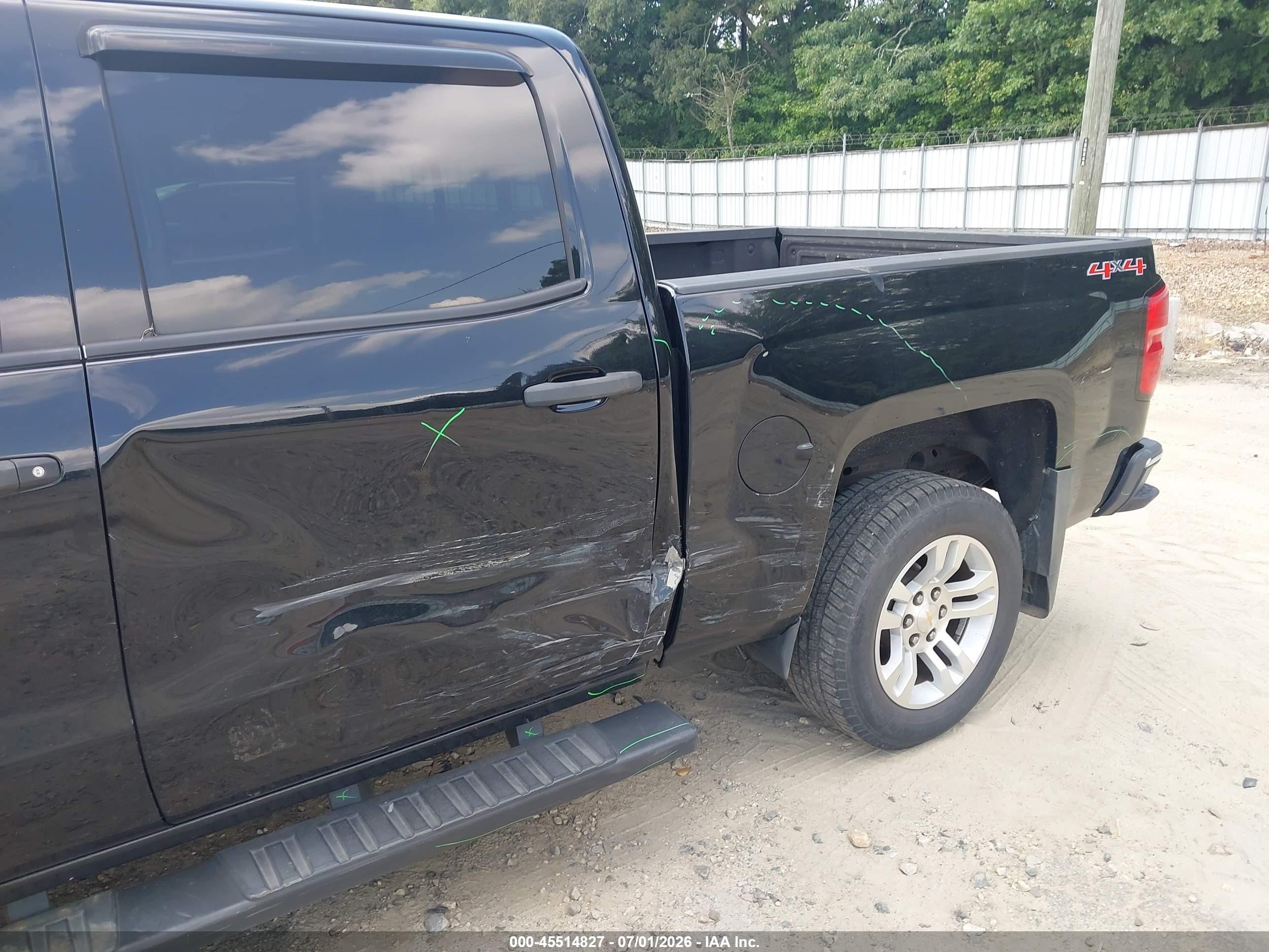 2014 Chevrolet Silverado 1500 Lt Black vin: 3GCUKREC2EG190793