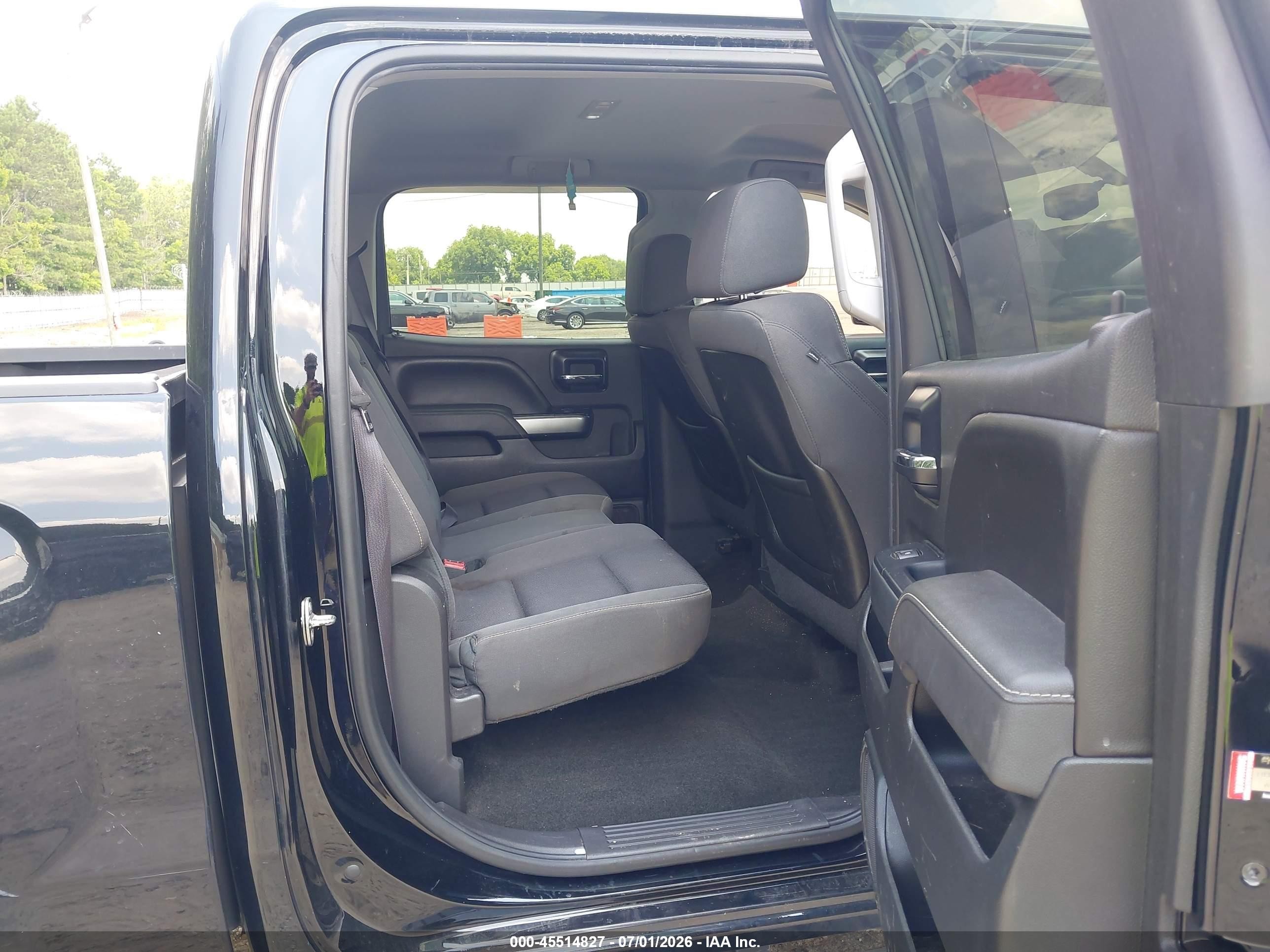 2014 Chevrolet Silverado 1500 Lt Black vin: 3GCUKREC2EG190793