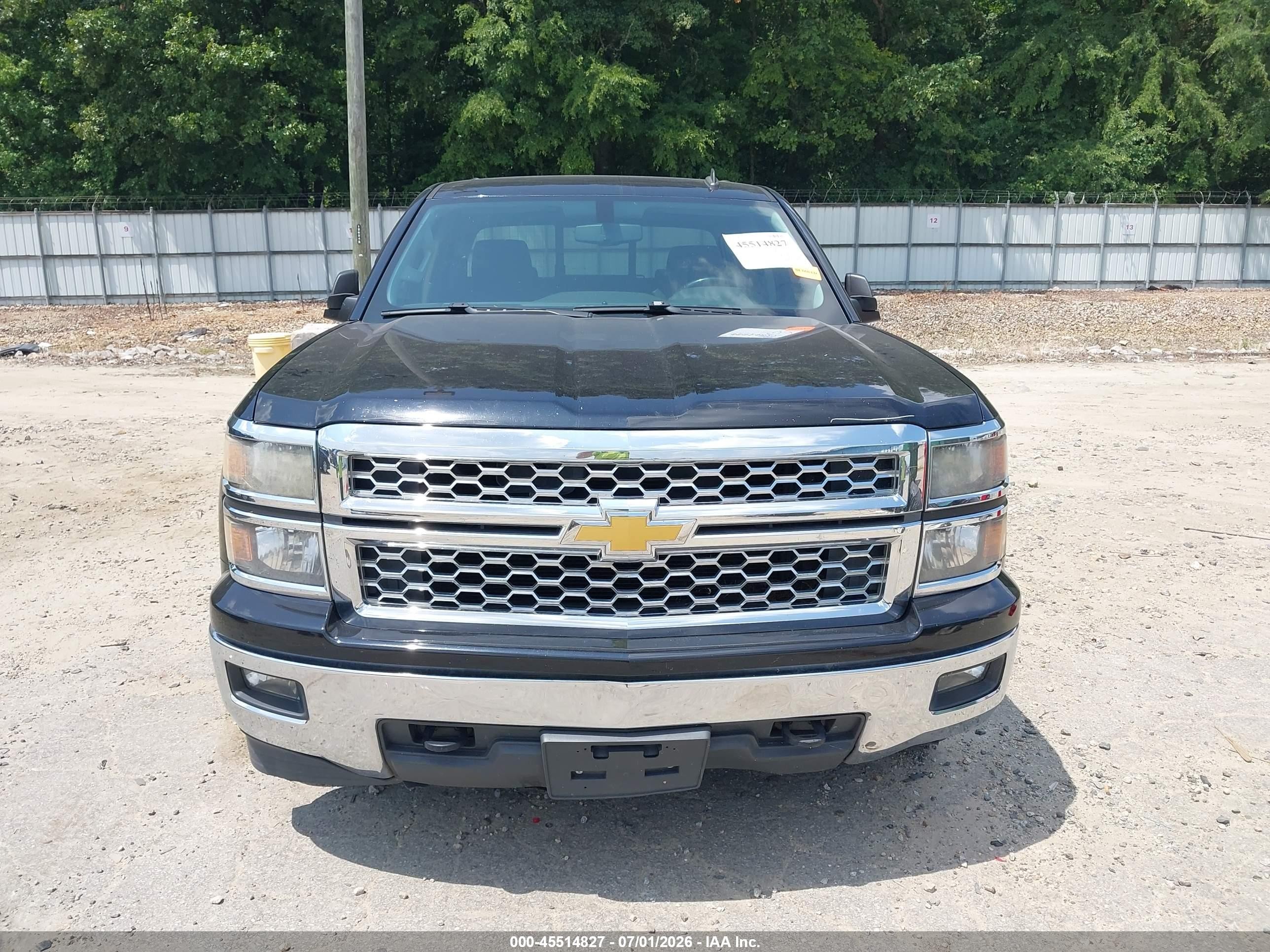 2014 Chevrolet Silverado 1500 Lt Black vin: 3GCUKREC2EG190793