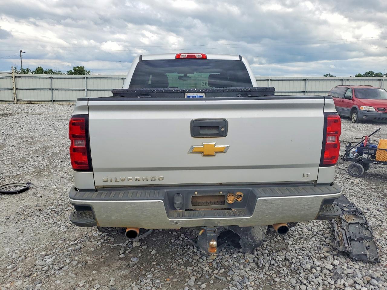 2014 Chevrolet Silverado K1500 Lt Silver vin: 3GCUKREC2EG193015
