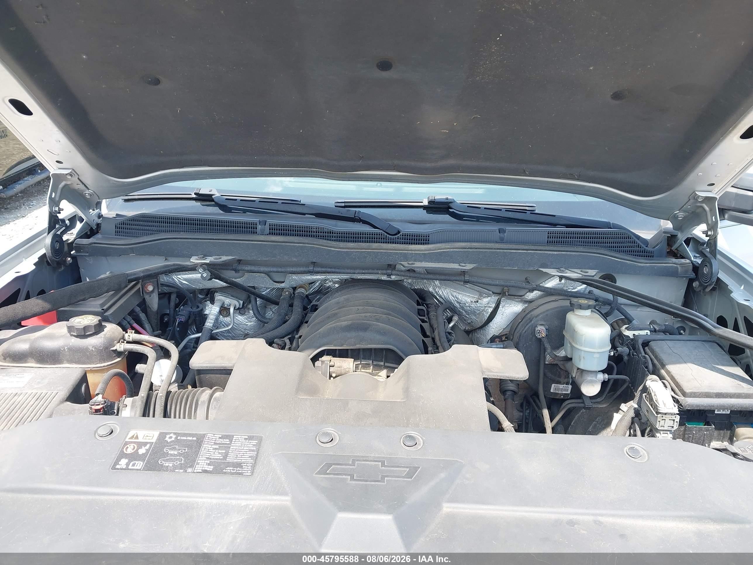 2014 Chevrolet Silverado 1500 Lt Silver vin: 3GCUKREC2EG220598