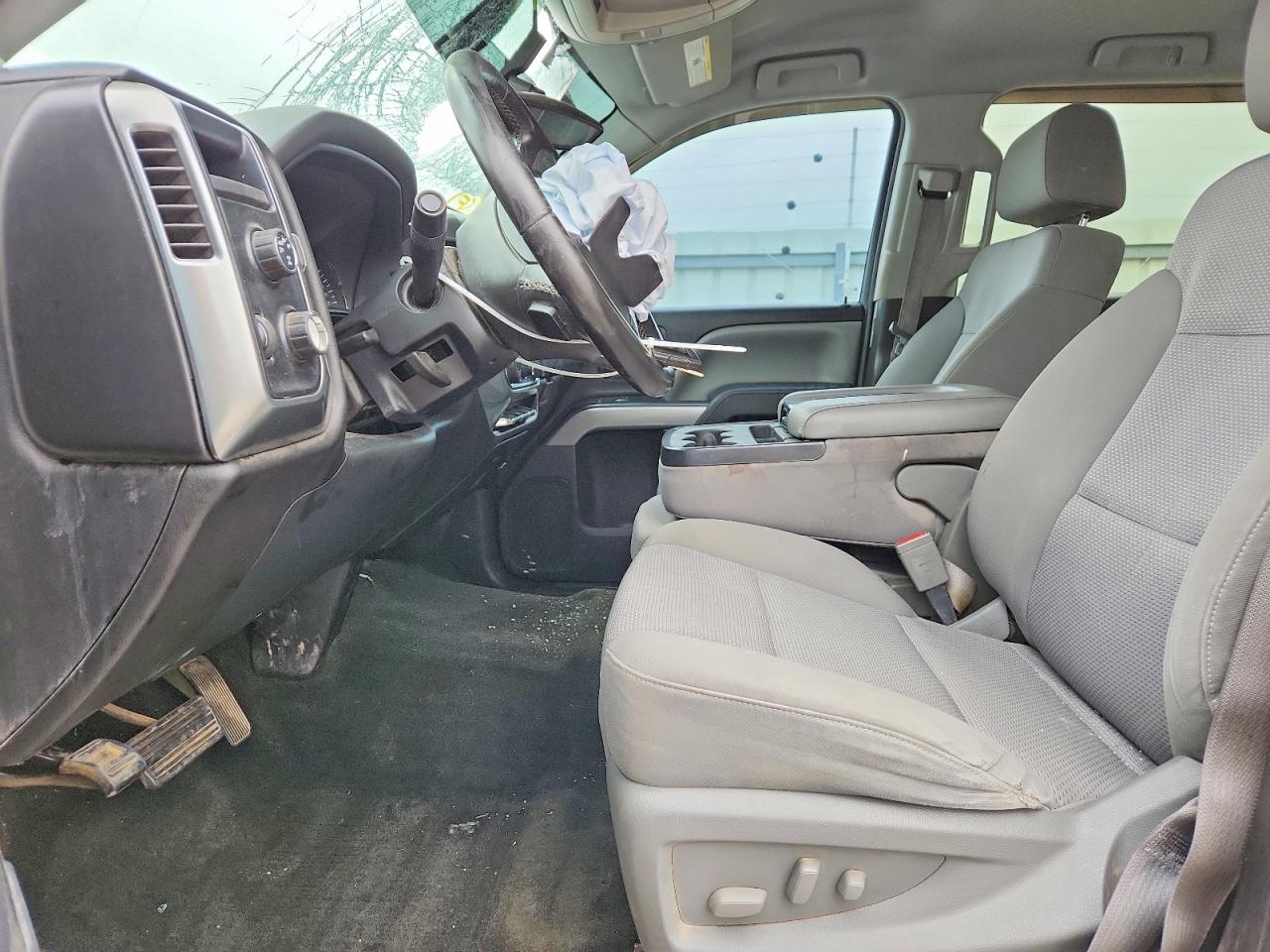 2014 Chevrolet Silverado K1500 Lt White vin: 3GCUKREC2EG225963