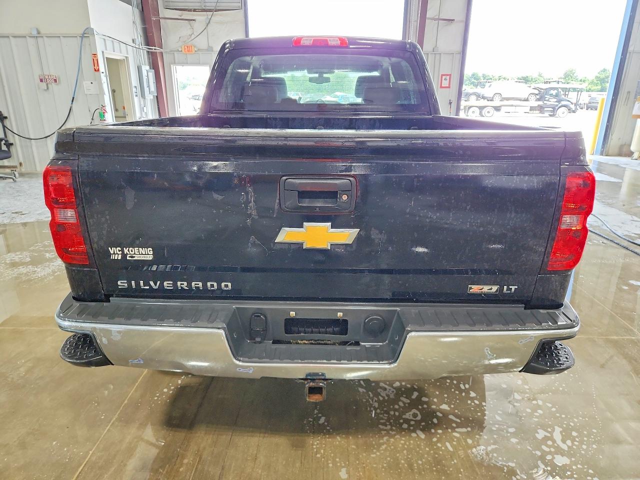2014 Chevrolet Silverado K1500 Lt Black vin: 3GCUKREC2EG252547