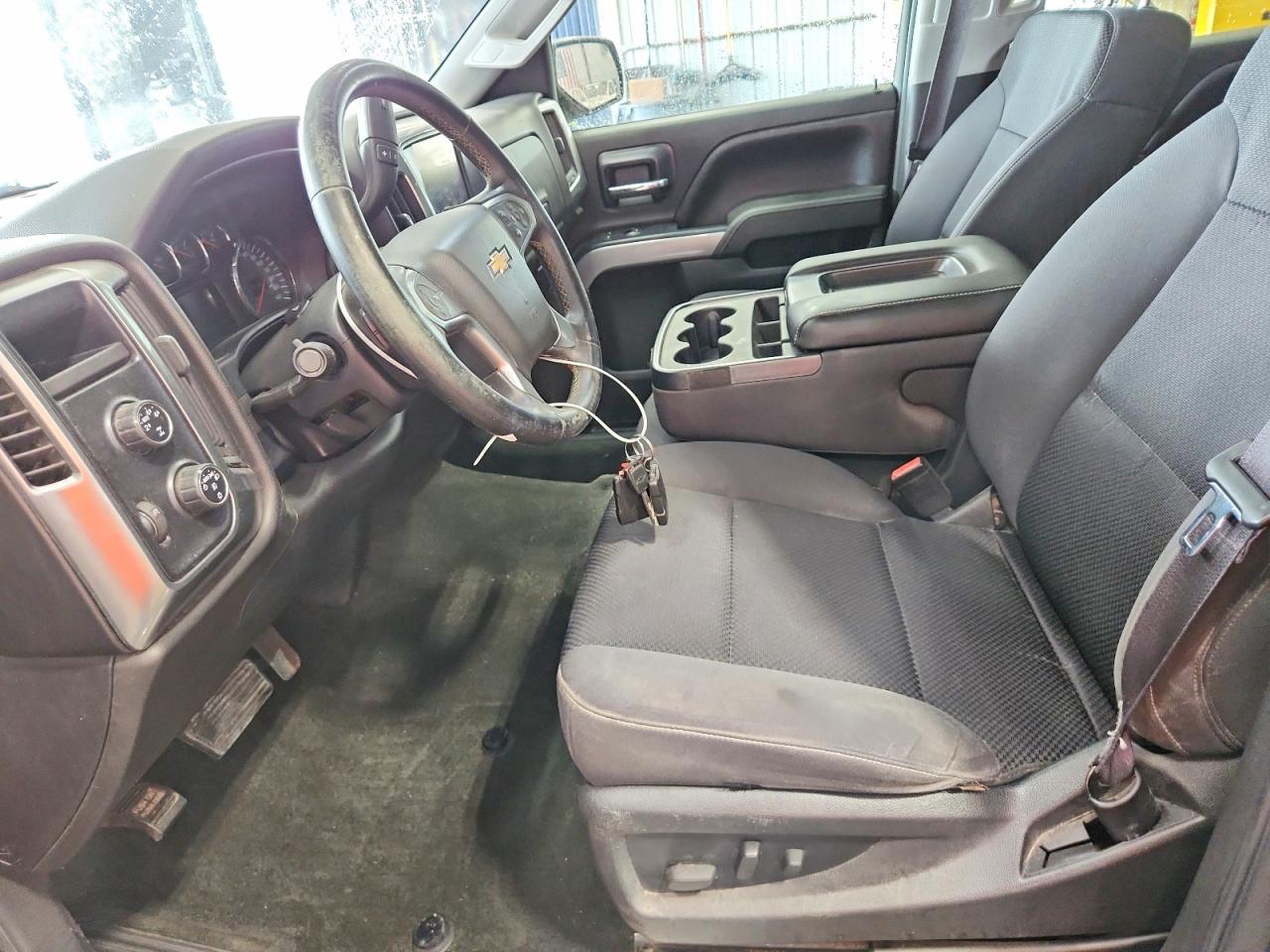 2014 Chevrolet Silverado K1500 Lt Black vin: 3GCUKREC2EG252547