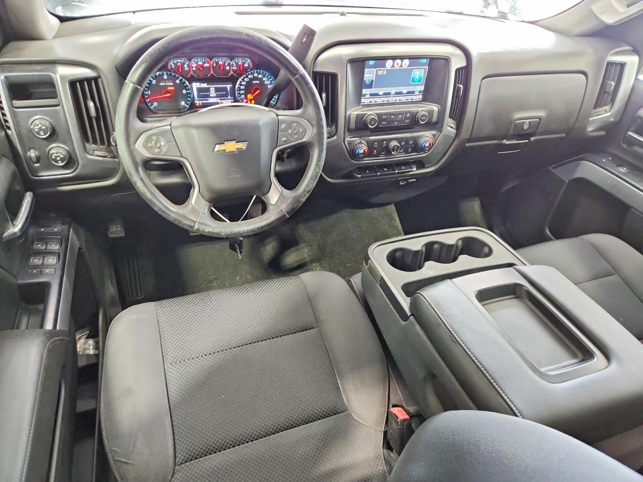 2014 Chevrolet Silverado K1500 Lt Black vin: 3GCUKREC2EG252547