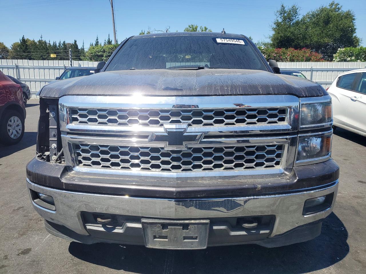 2014 Chevrolet Silverado K1500 Lt Charcoal vin: 3GCUKREC2EG311970