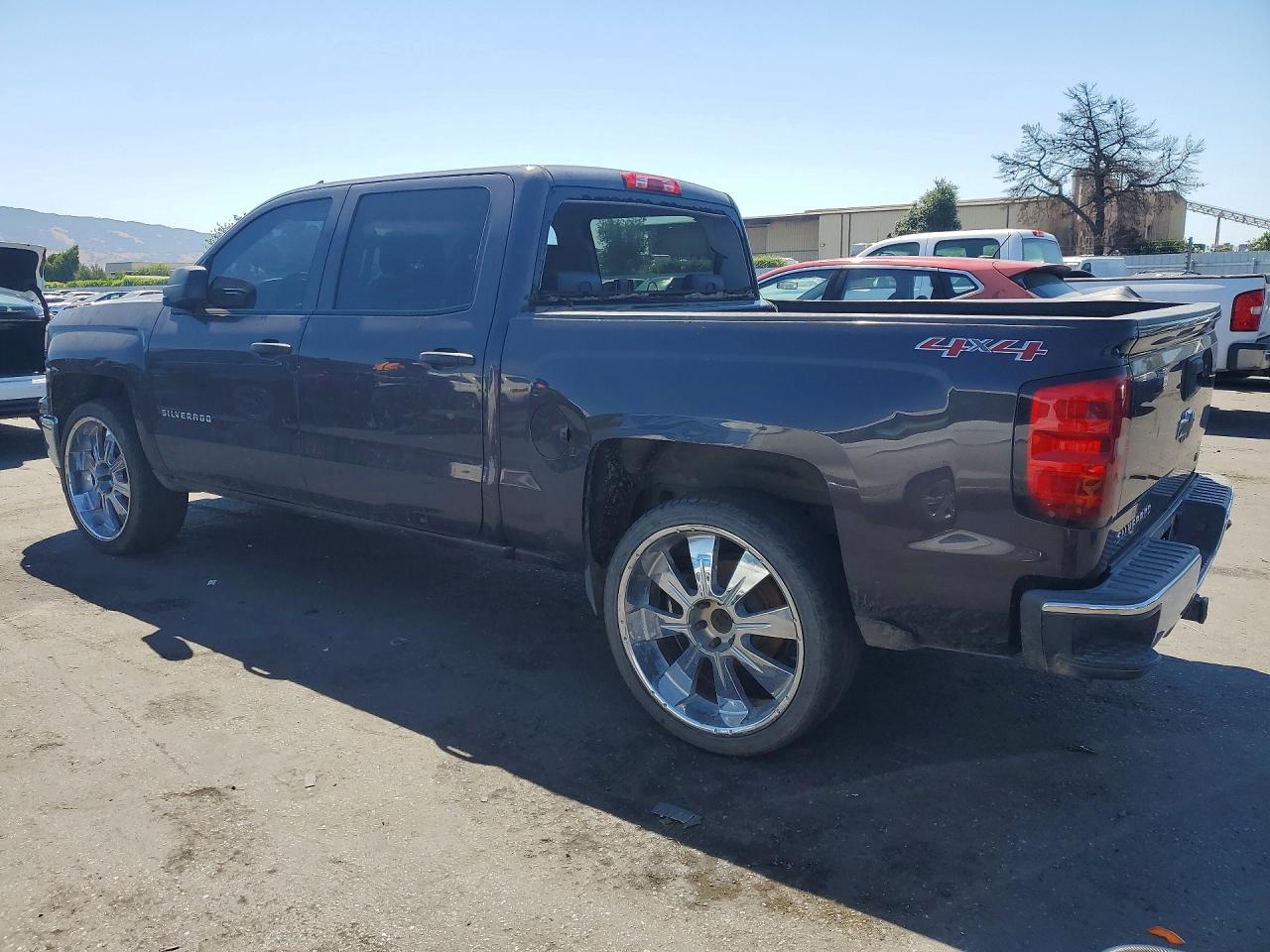 2014 Chevrolet Silverado K1500 Lt Charcoal vin: 3GCUKREC2EG311970