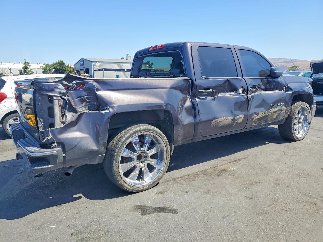 2014 Chevrolet Silverado K1500 Lt Charcoal vin: 3GCUKREC2EG311970