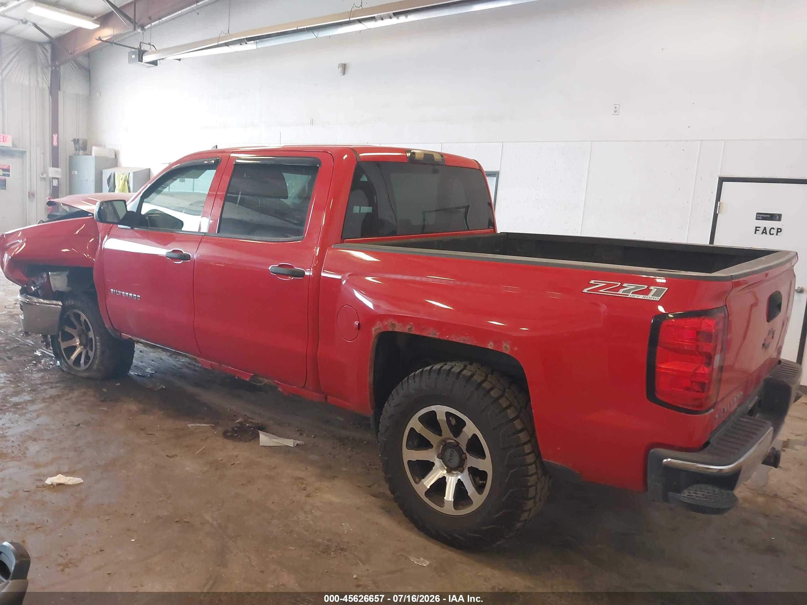 2014 Chevrolet Silverado 1500 Lt Red vin: 3GCUKREC2EG349411