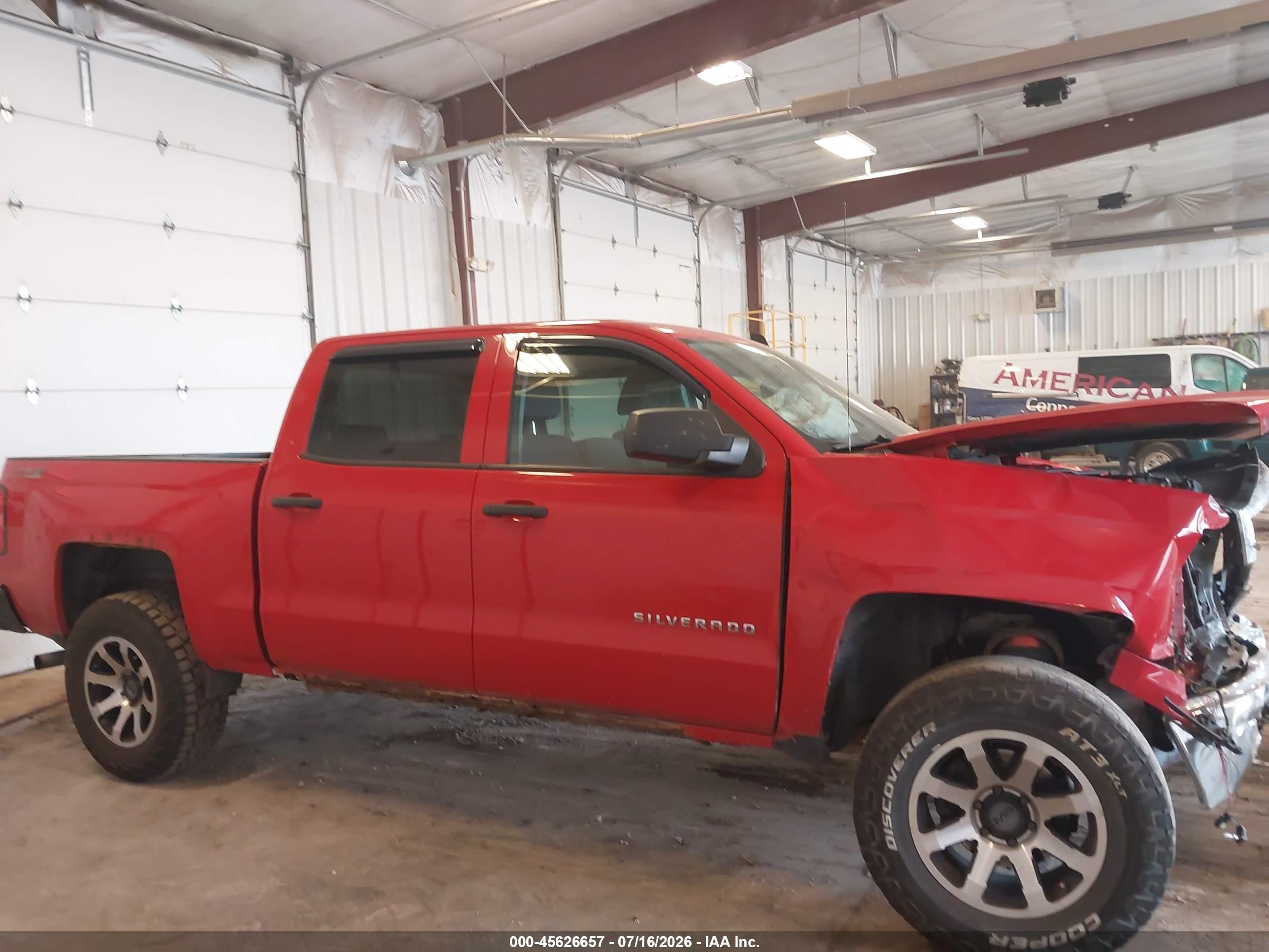 2014 Chevrolet Silverado 1500 Lt Red vin: 3GCUKREC2EG349411