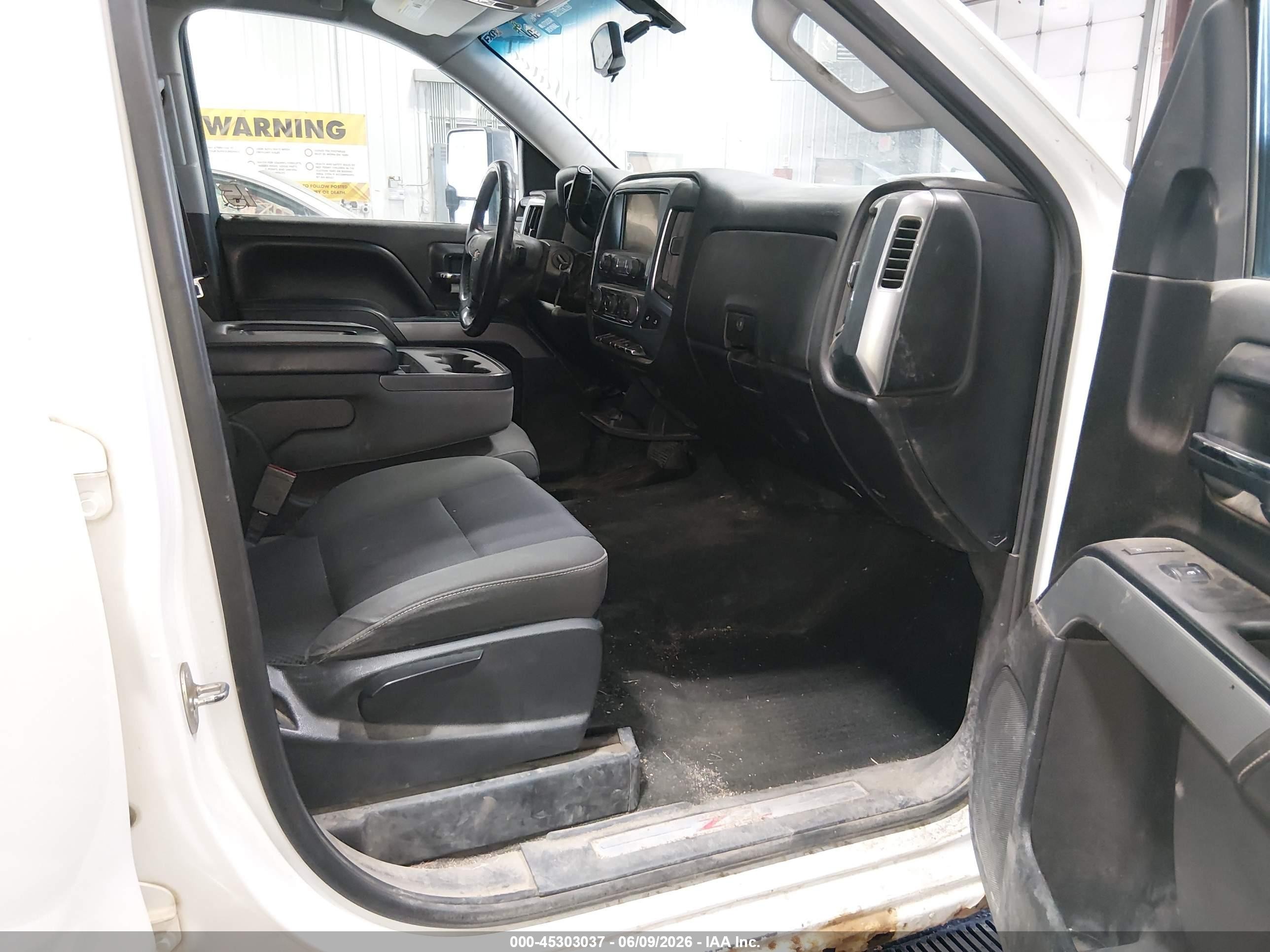 2014 Chevrolet Silverado 1500 2lt White vin: 3GCUKREC2EG368458