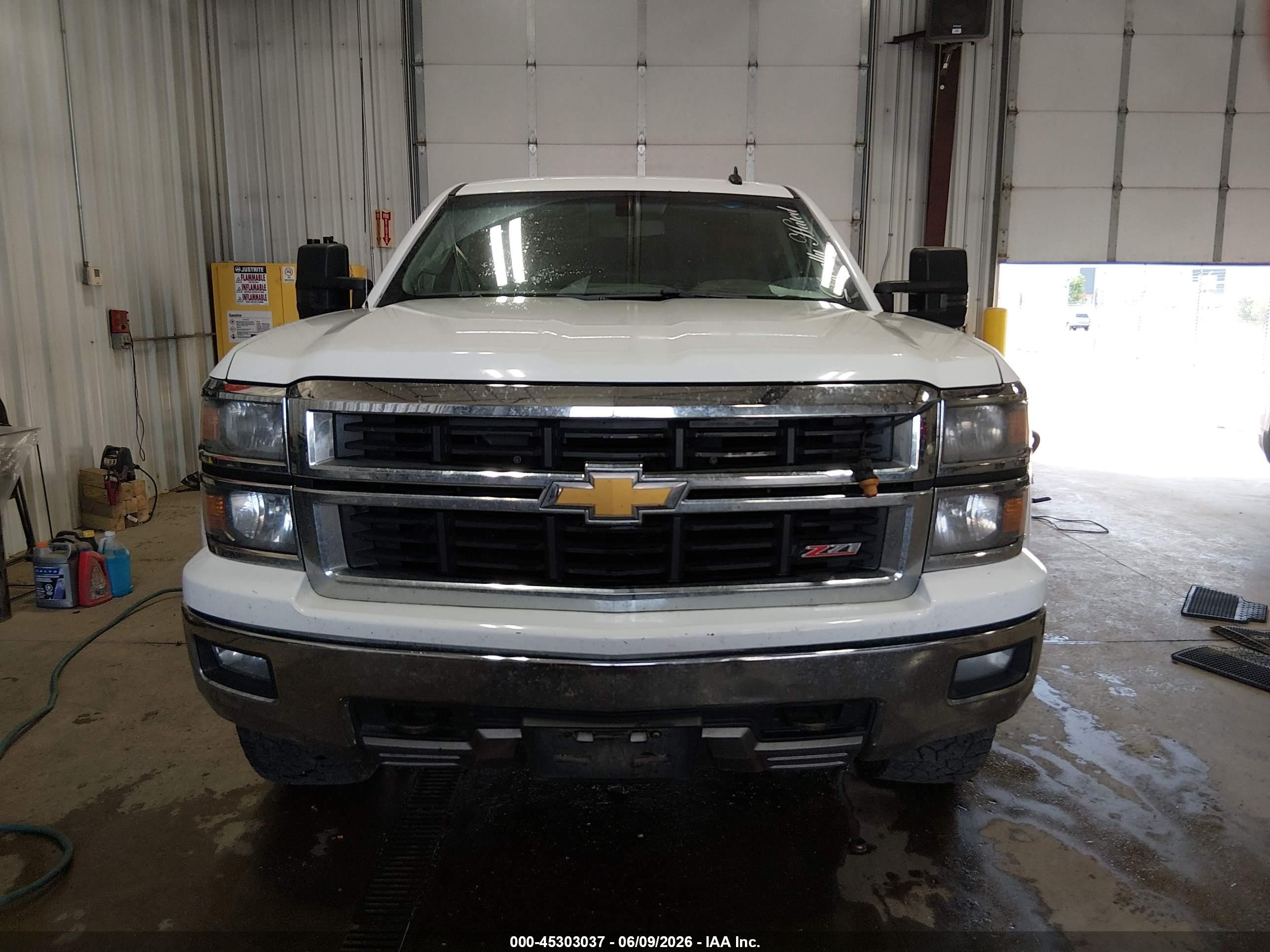 2014 Chevrolet Silverado 1500 2lt White vin: 3GCUKREC2EG368458